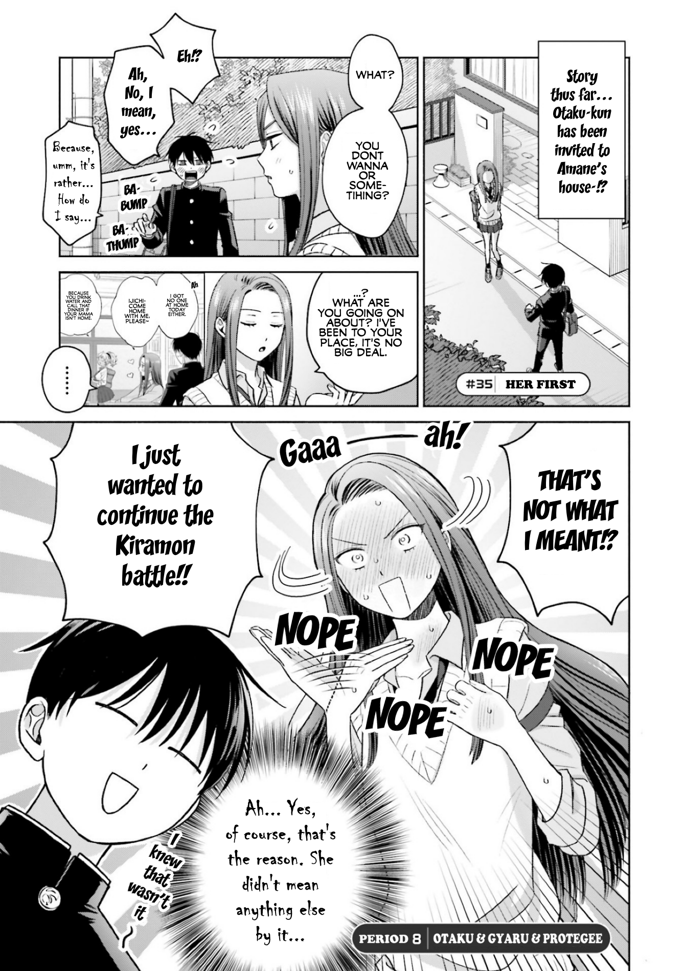 Halaman dari Otaku ni Yasashii Gal wa Inai!? Chapter 8.1