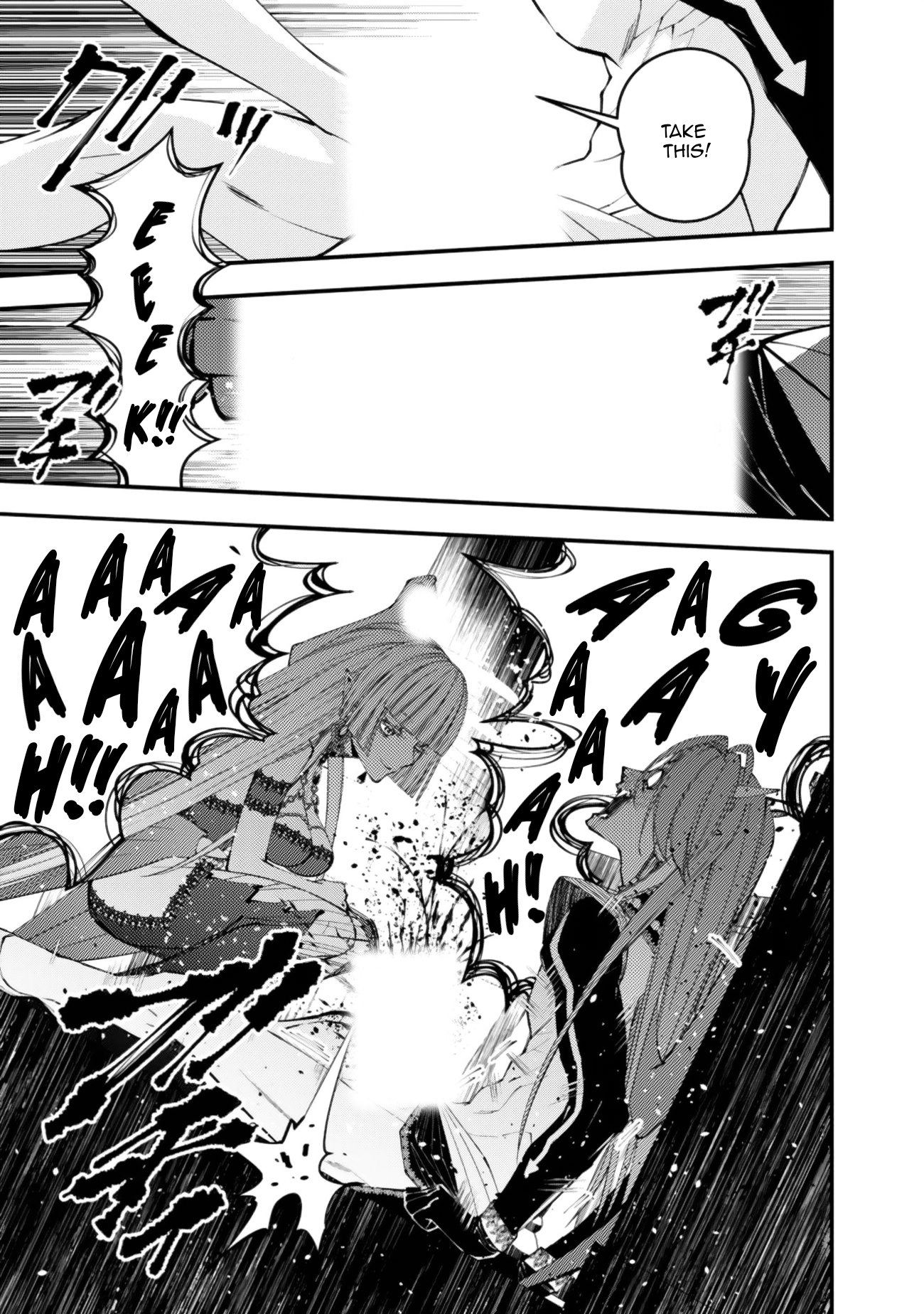 Halaman dari Fukushuu o Koinegau Saikyou Yuusha wa, Yami no Chikara de Senmetsu Musou Suru Chapter 115