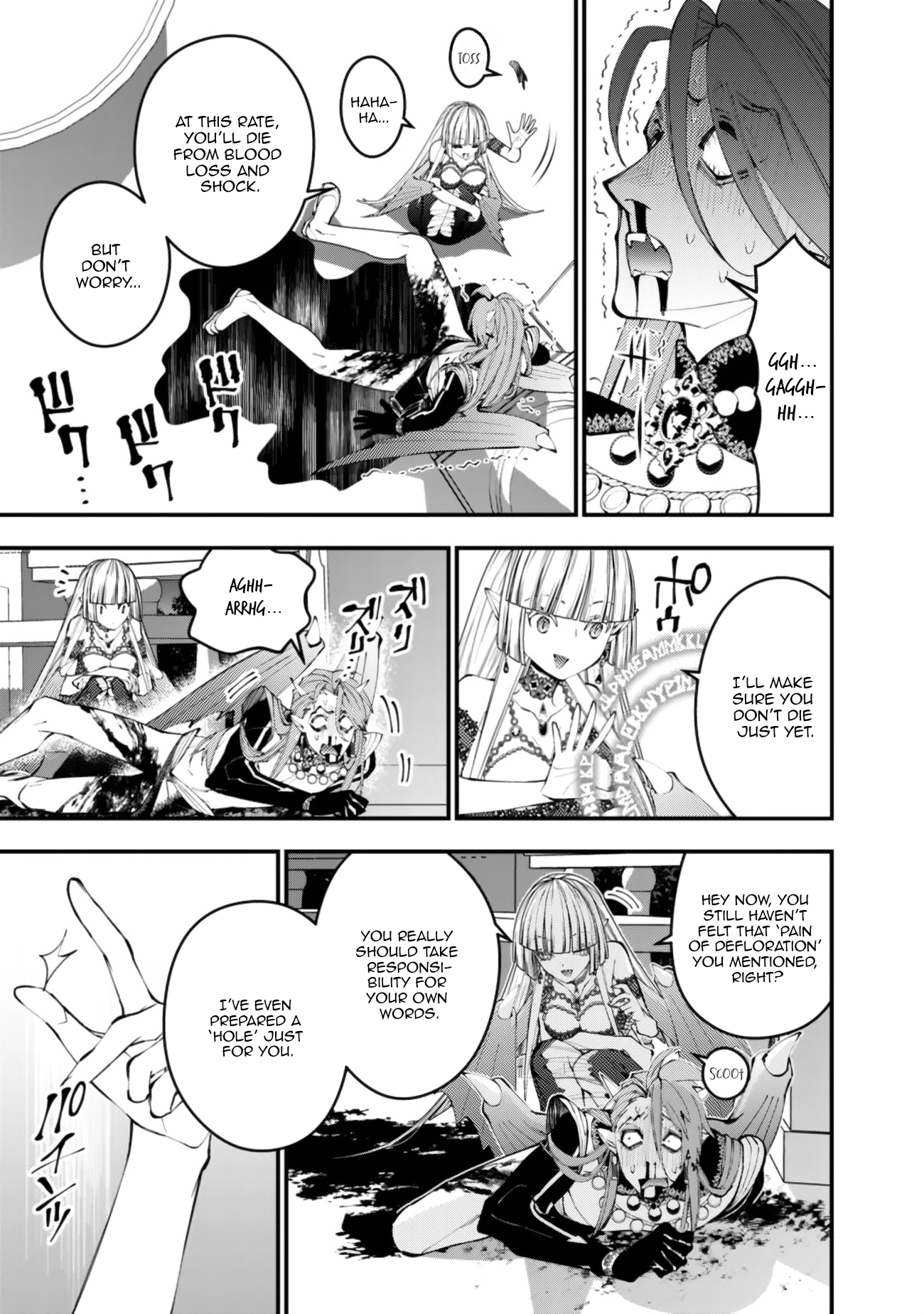 Halaman dari Fukushuu o Koinegau Saikyou Yuusha wa, Yami no Chikara de Senmetsu Musou Suru Chapter 115