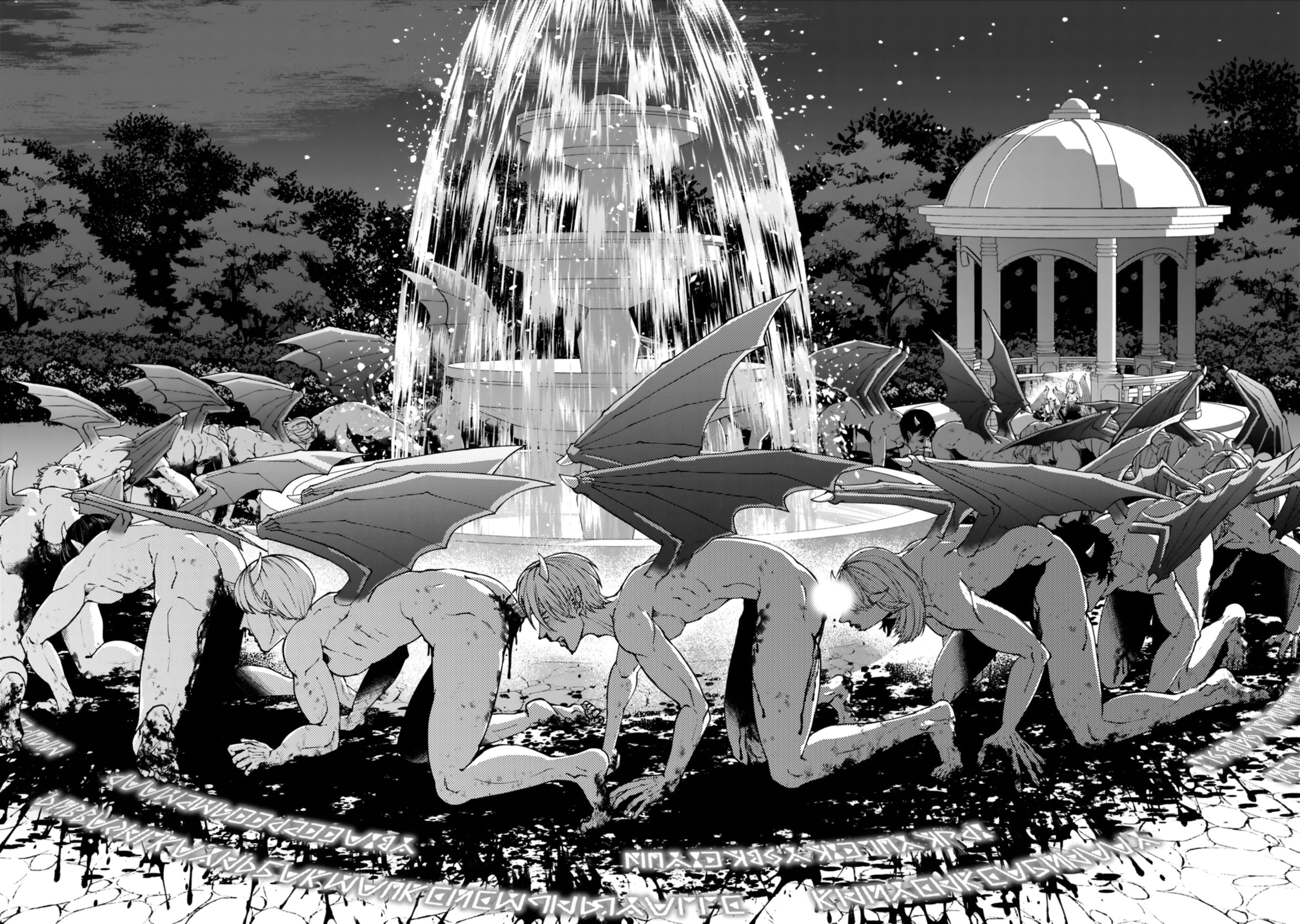 Halaman dari Fukushuu o Koinegau Saikyou Yuusha wa, Yami no Chikara de Senmetsu Musou Suru Chapter 115