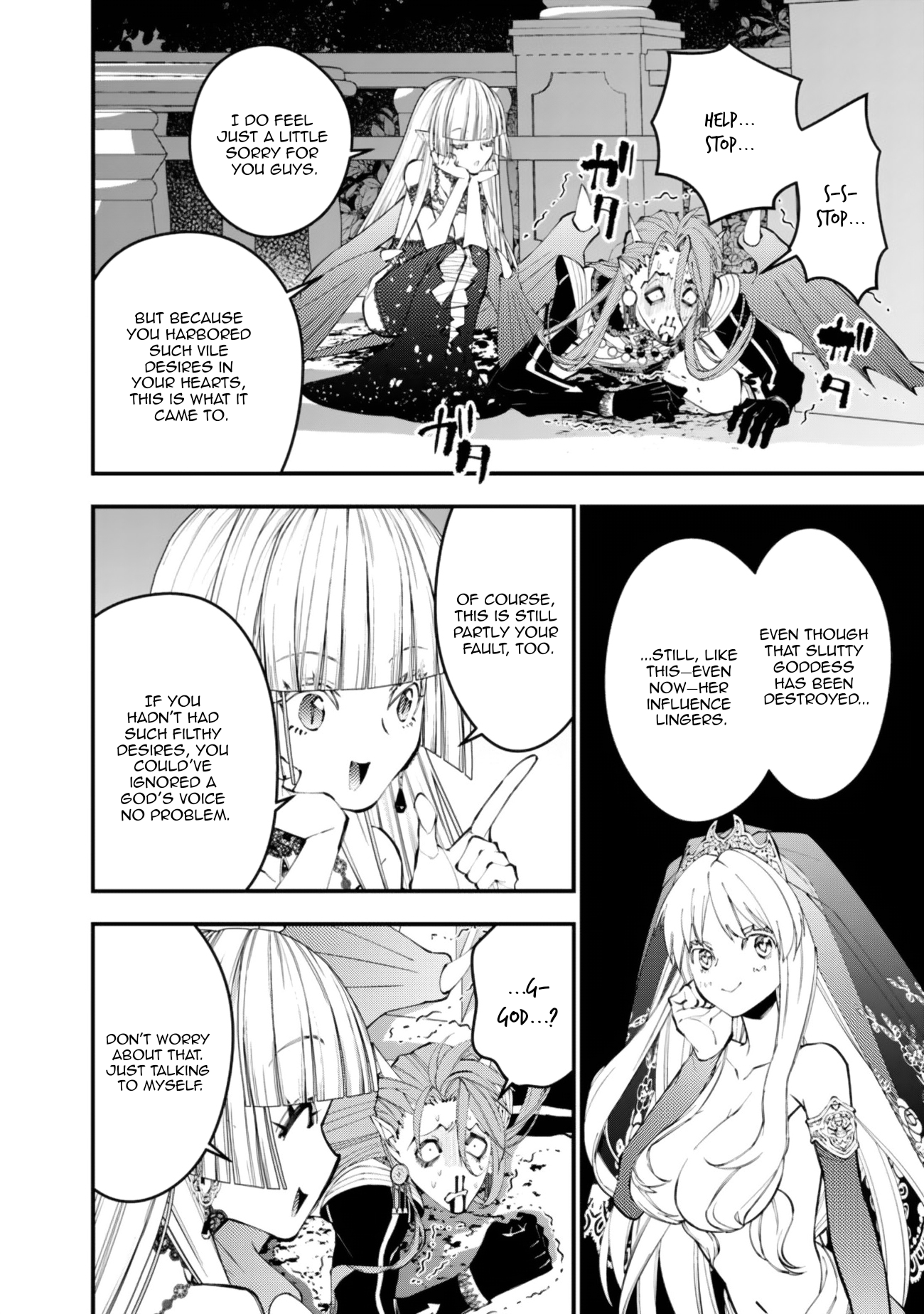 Halaman dari Fukushuu o Koinegau Saikyou Yuusha wa, Yami no Chikara de Senmetsu Musou Suru Chapter 115
