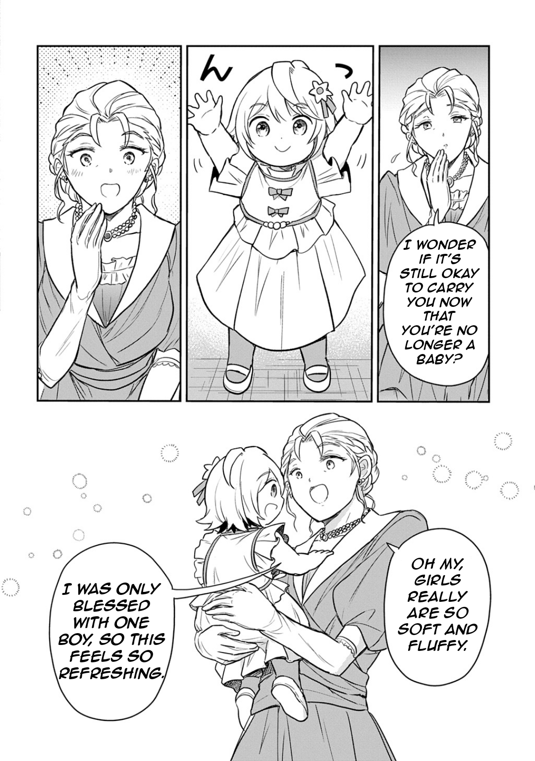 Halaman dari Tensei Youjo wa Akiramenai Chapter 56