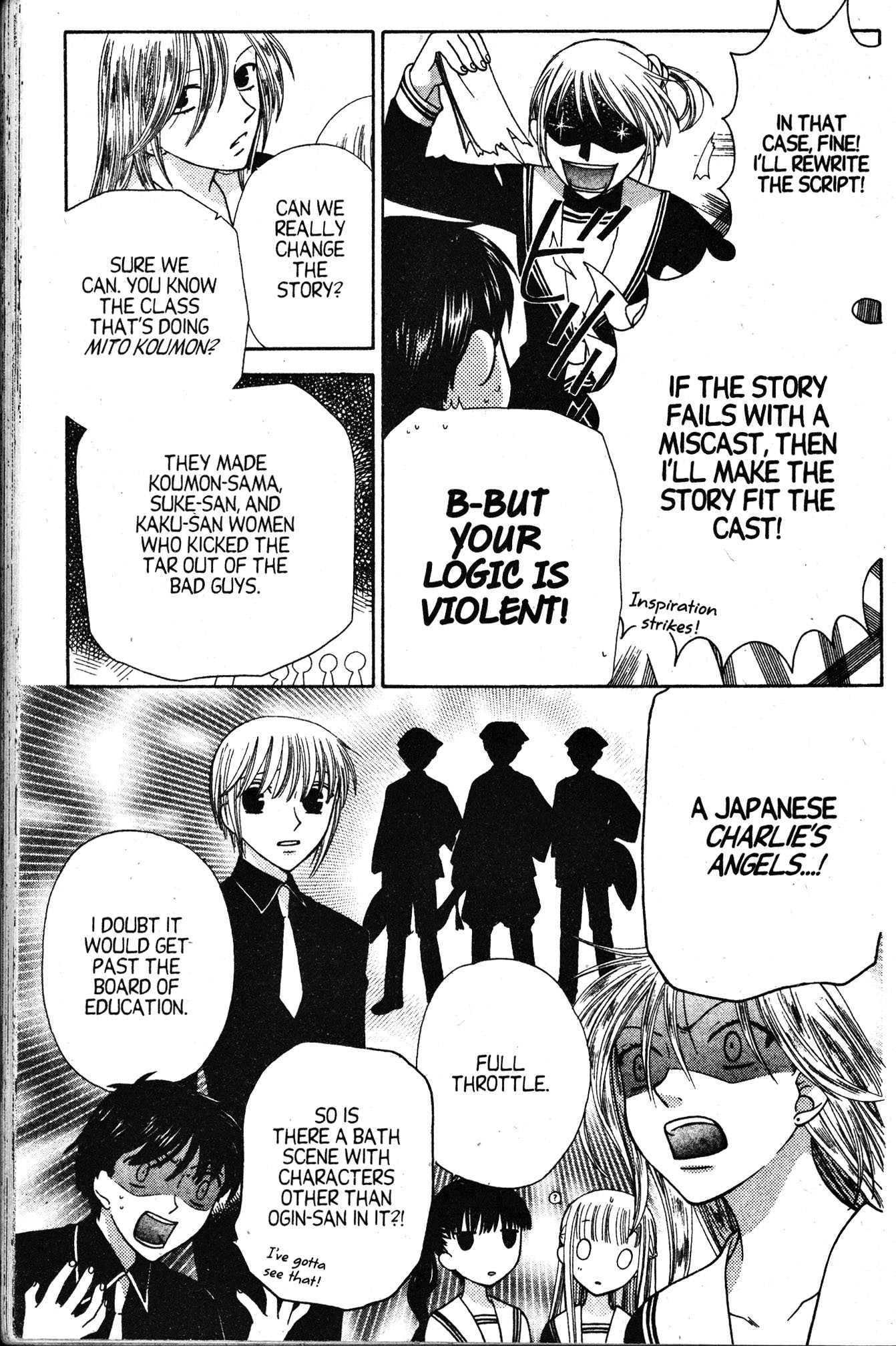 Halaman dari Fruits Basket Chapter 87
