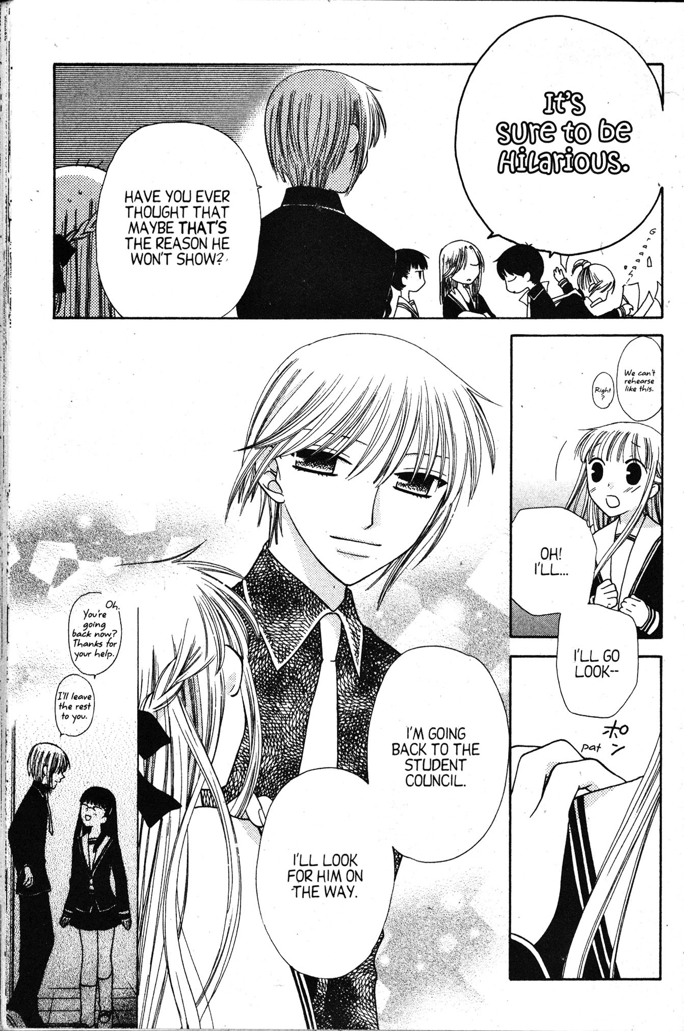 Halaman dari Fruits Basket Chapter 87