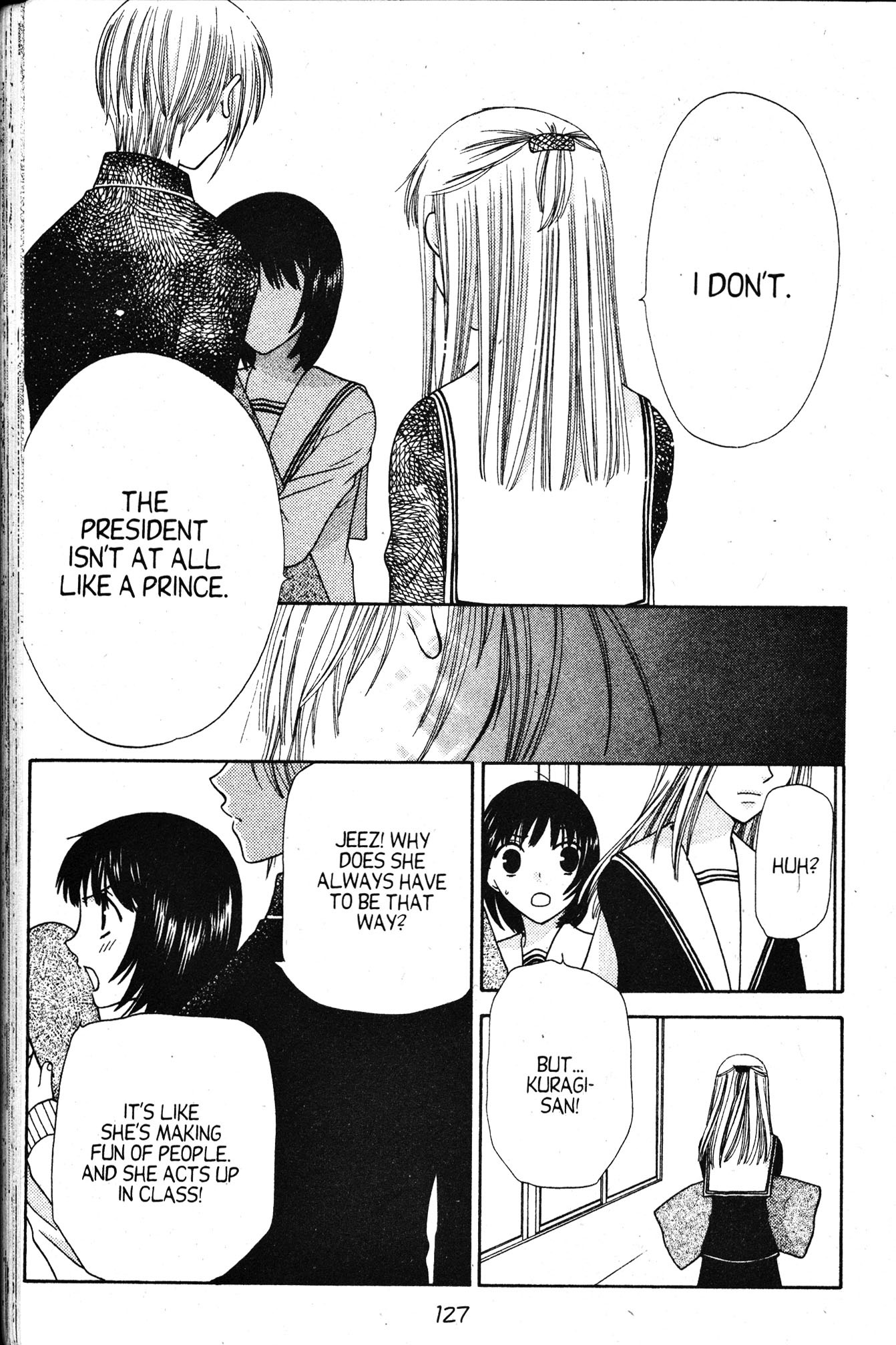 Halaman dari Fruits Basket Chapter 87