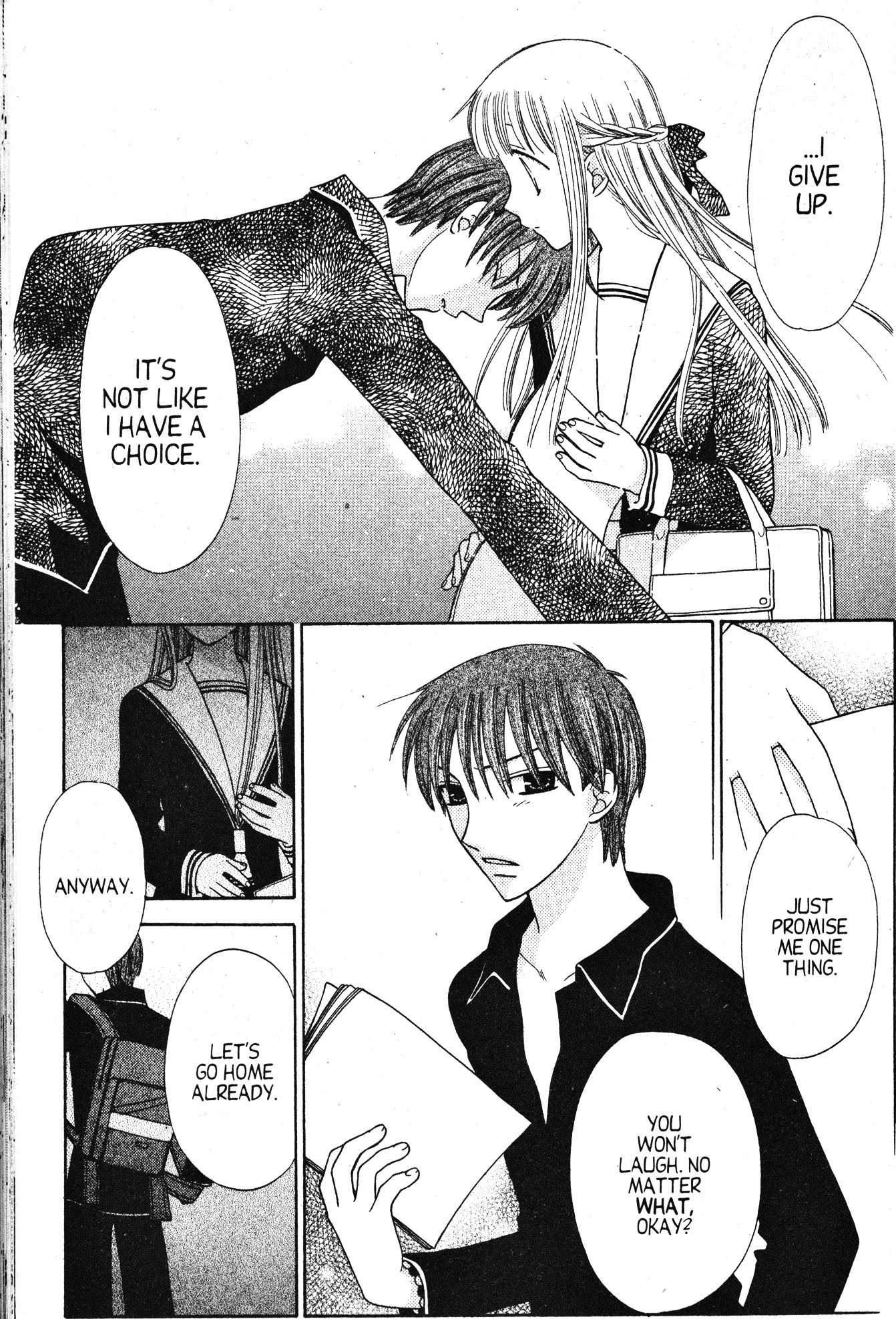 Halaman dari Fruits Basket Chapter 87