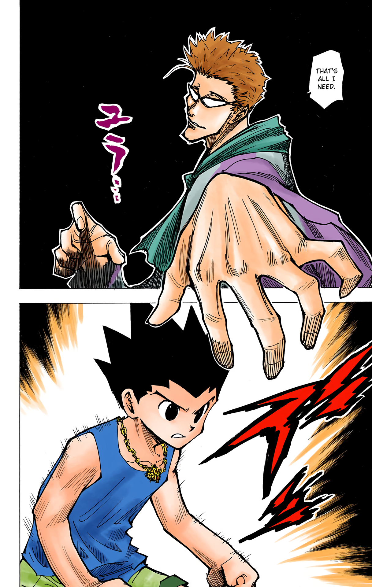 Halaman dari HUNTER x HUNTER (Official Colored) Chapter 176
