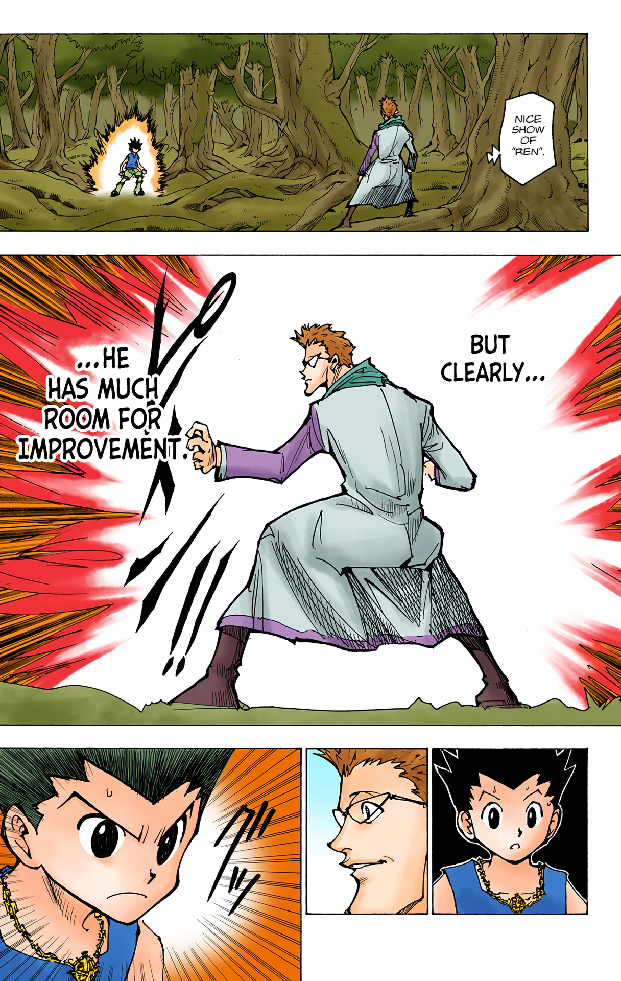 Halaman dari HUNTER x HUNTER (Official Colored) Chapter 176