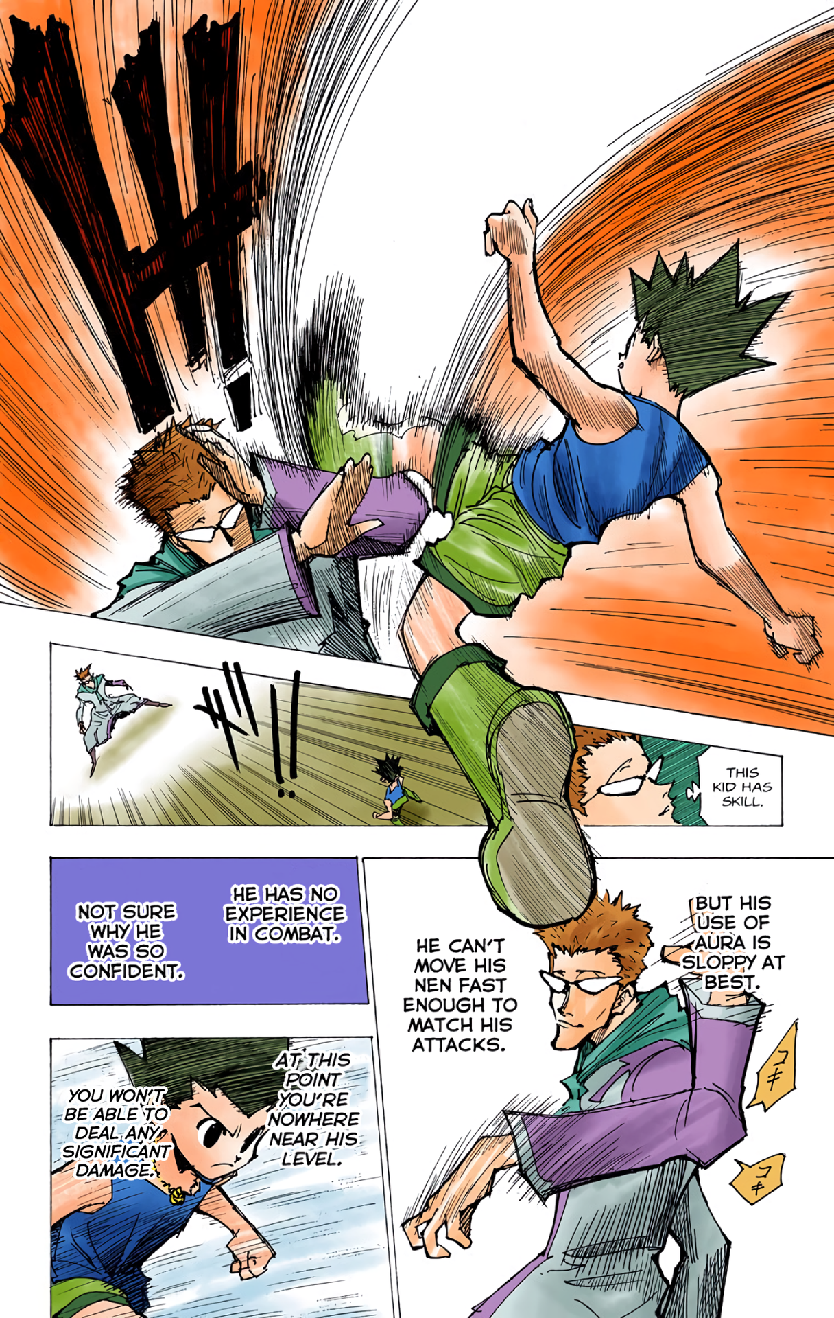 Halaman dari HUNTER x HUNTER (Official Colored) Chapter 176