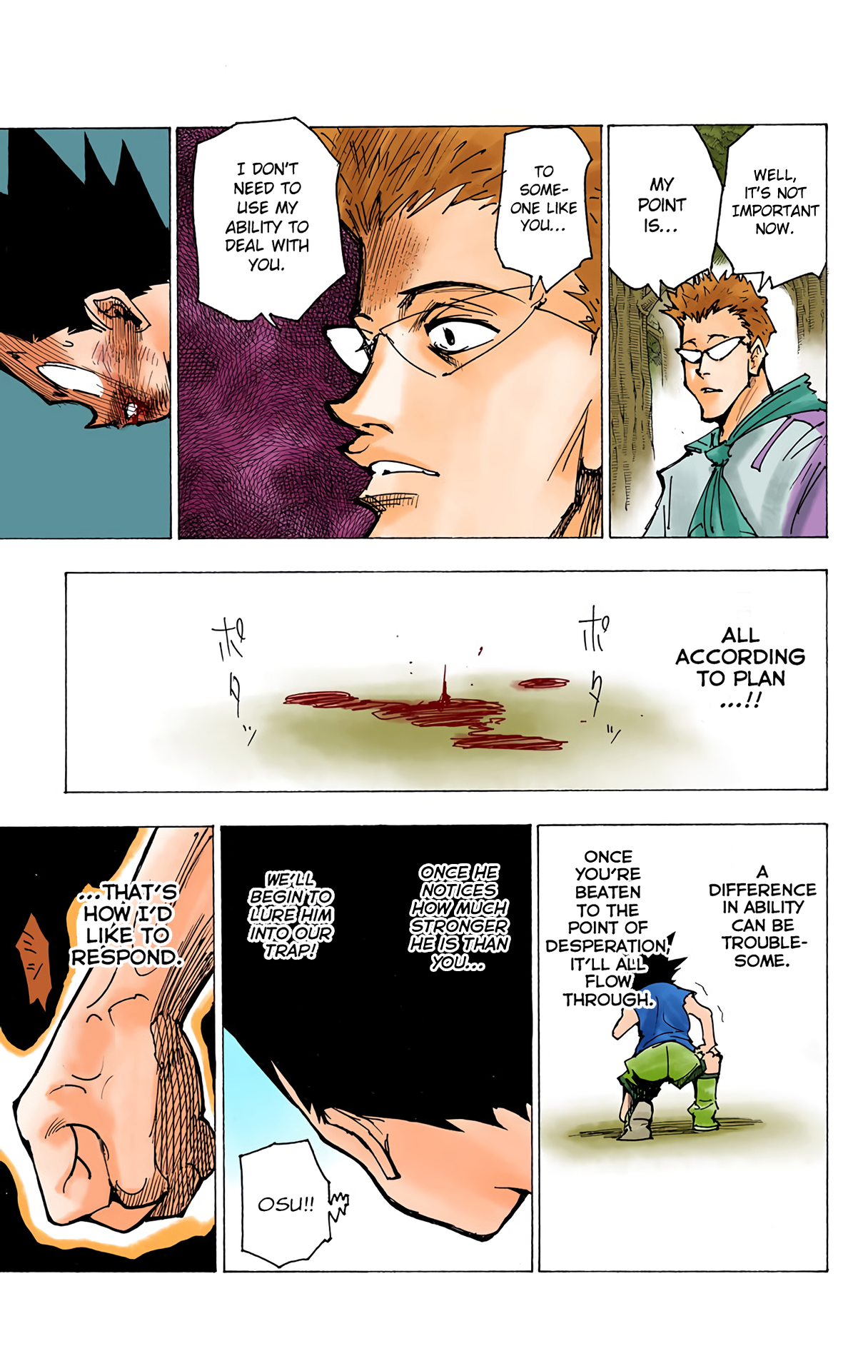 Halaman dari HUNTER x HUNTER (Official Colored) Chapter 176