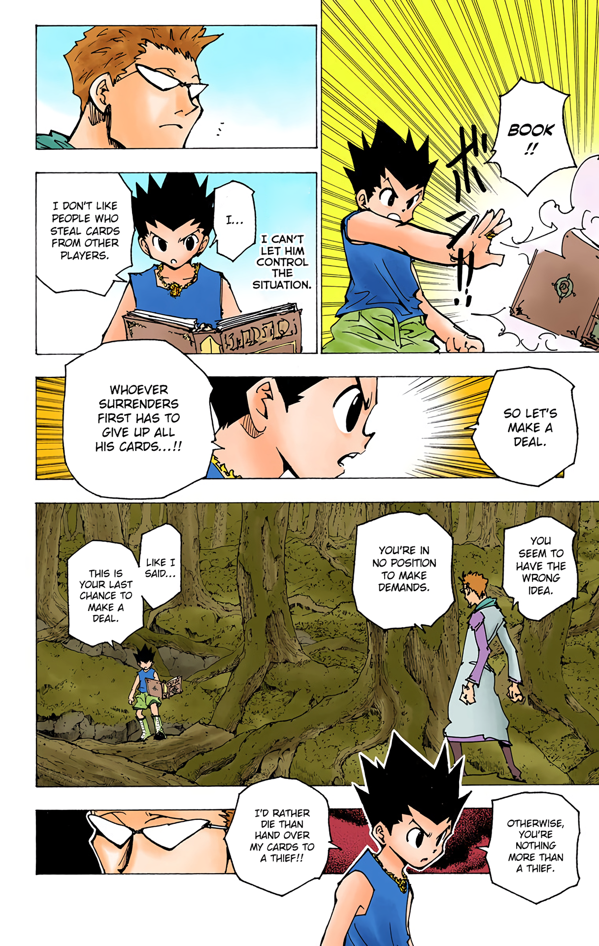 Halaman dari HUNTER x HUNTER (Official Colored) Chapter 176