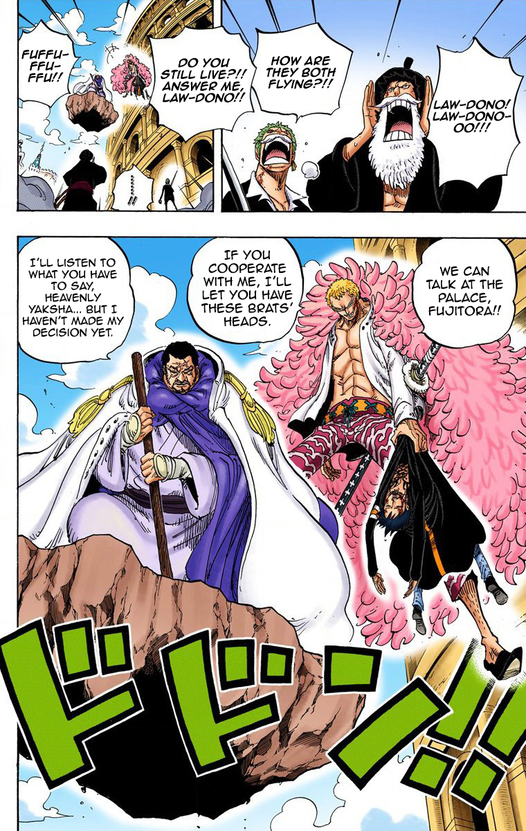 Halaman dari One Piece (Official Colored) Chapter 730
