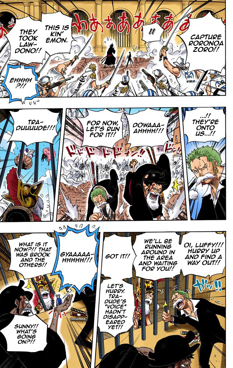 Halaman dari One Piece (Official Colored) Chapter 730