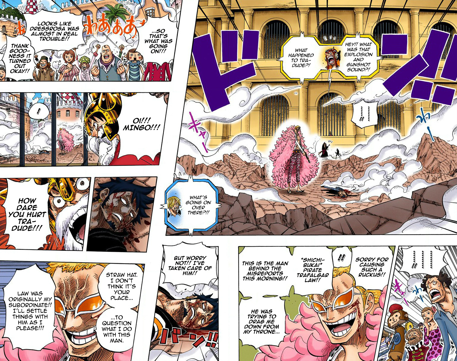 Halaman dari One Piece (Official Colored) Chapter 730