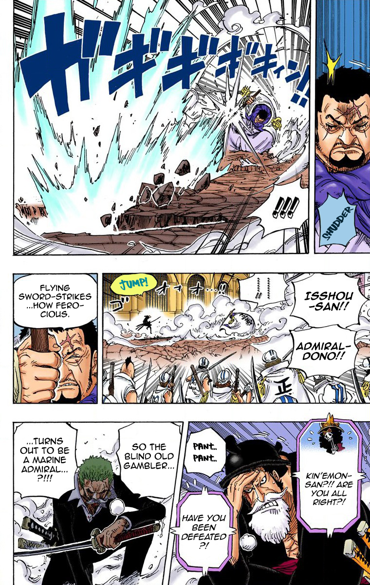 Halaman dari One Piece (Official Colored) Chapter 730