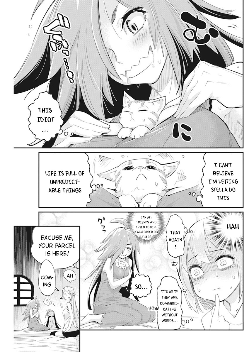 Halaman dari S-Rank Monster no "Behemoth" Dakedo, Neko to Machigawarete Elf Musume no Pet to Shite Kurashitemasu Chapter 38