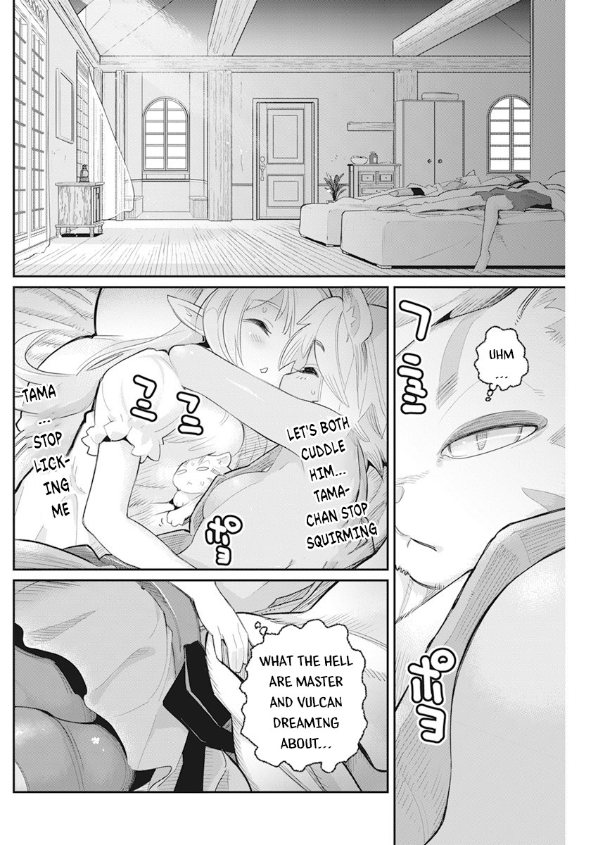 Halaman dari S-Rank Monster no "Behemoth" Dakedo, Neko to Machigawarete Elf Musume no Pet to Shite Kurashitemasu Chapter 38