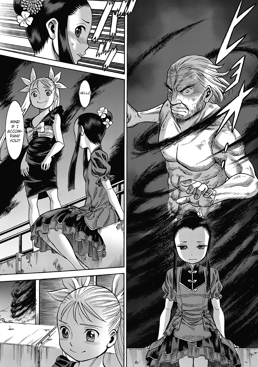 Halaman dari Dance in the Vampire Bund A.S.O. Chapter 14
