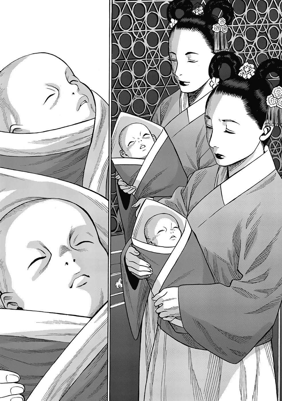 Halaman dari Dance in the Vampire Bund A.S.O. Chapter 14