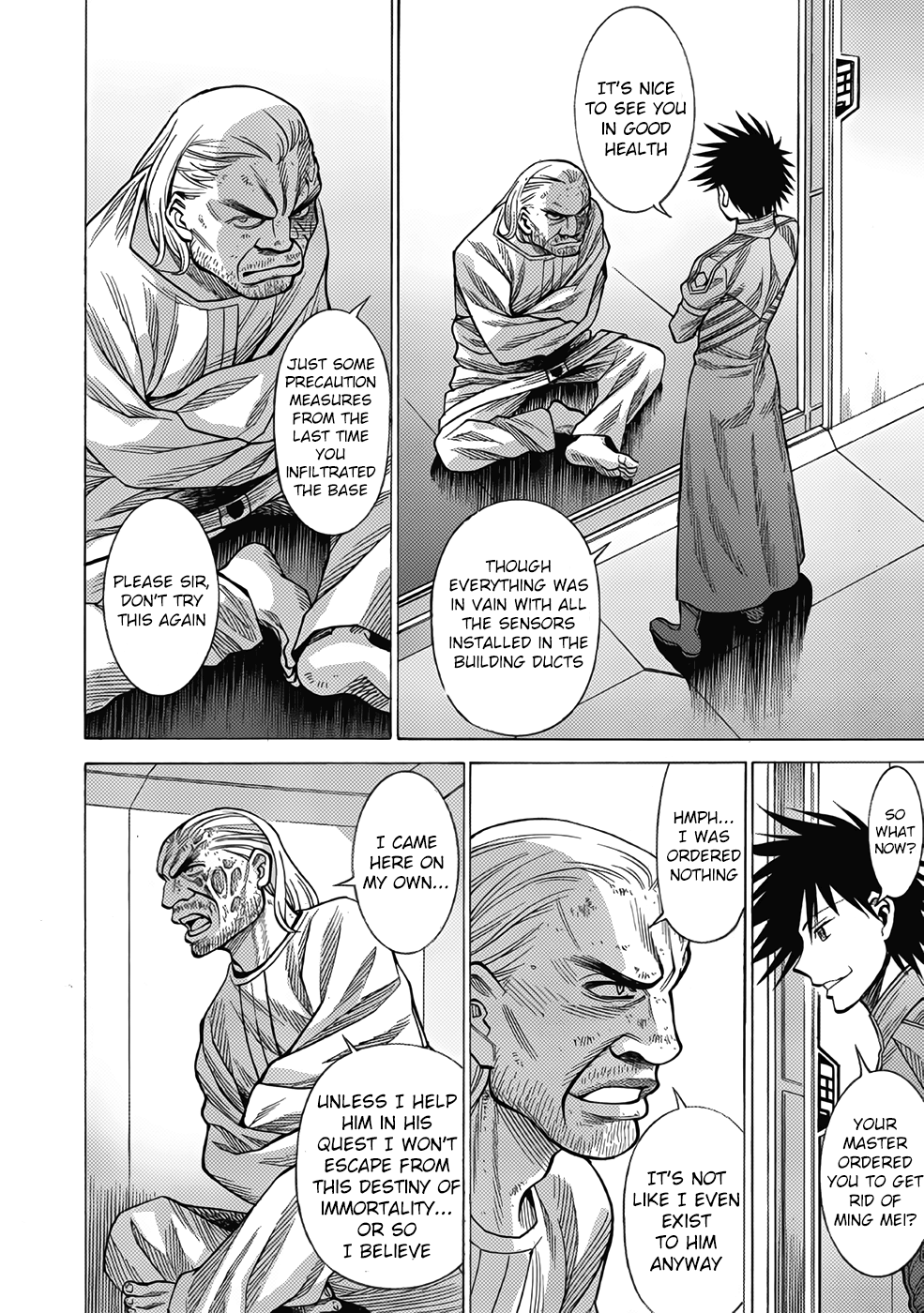 Halaman dari Dance in the Vampire Bund A.S.O. Chapter 14
