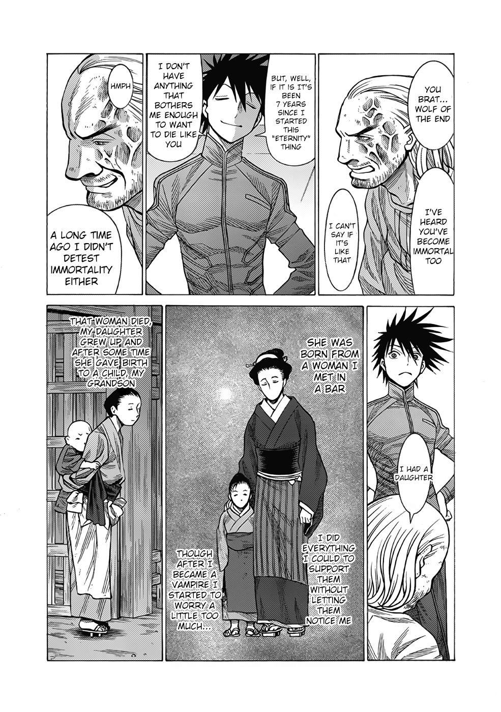 Halaman dari Dance in the Vampire Bund A.S.O. Chapter 14