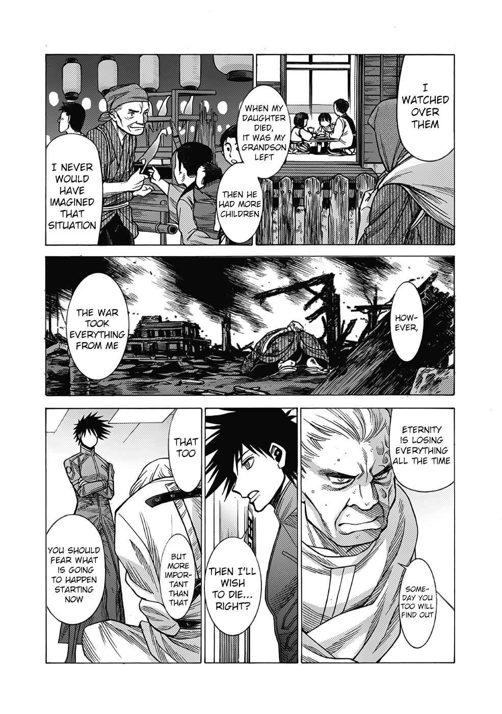 Halaman dari Dance in the Vampire Bund A.S.O. Chapter 14