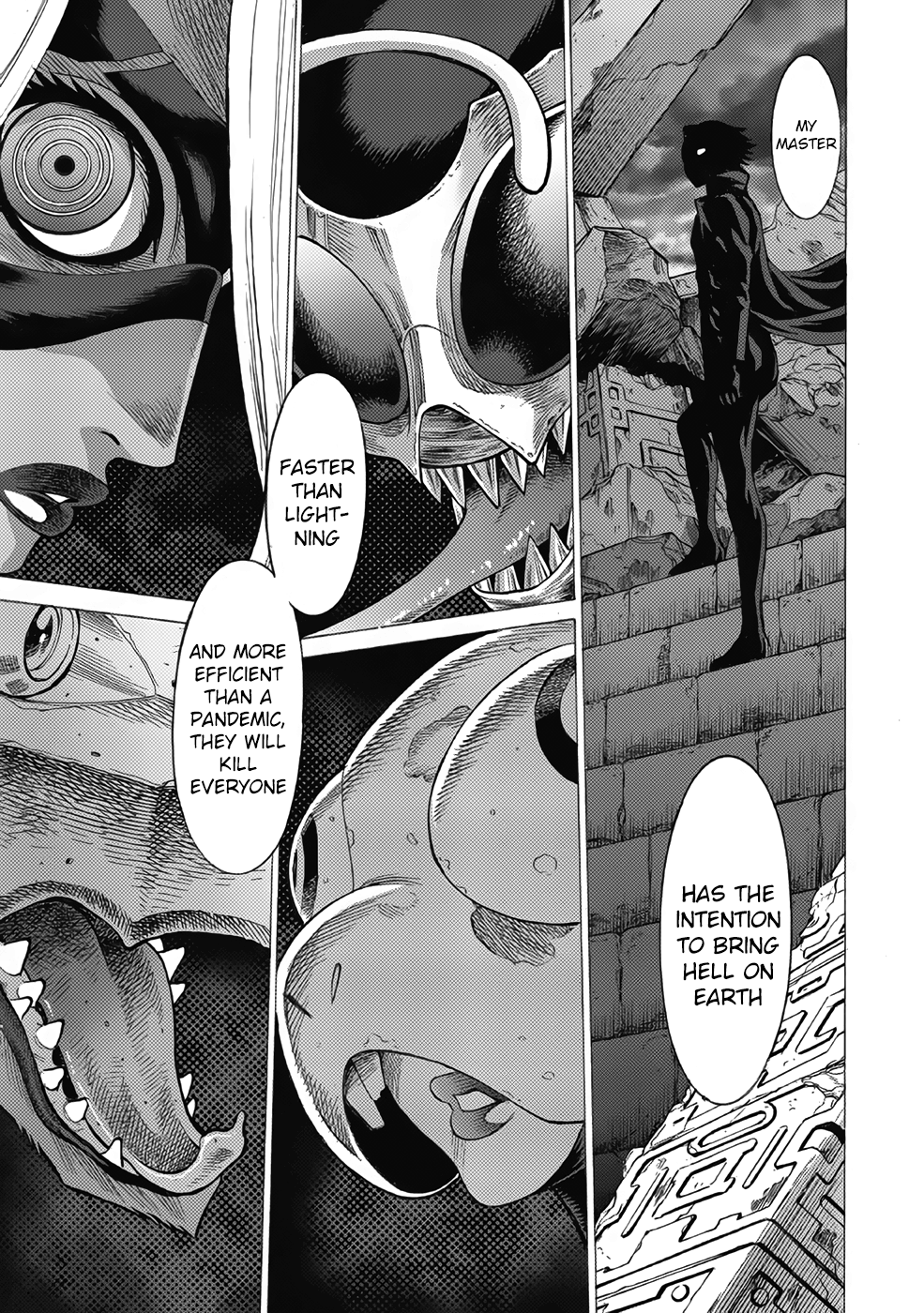 Halaman dari Dance in the Vampire Bund A.S.O. Chapter 14