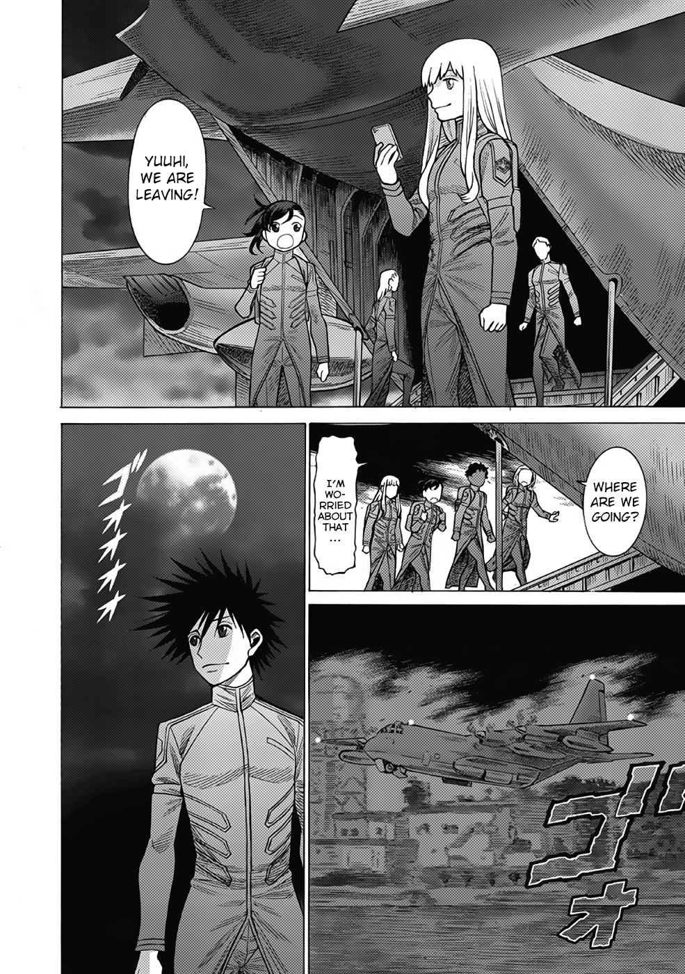Halaman dari Dance in the Vampire Bund A.S.O. Chapter 14
