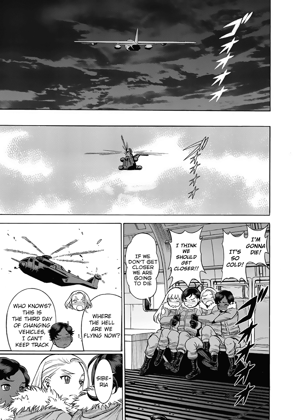 Halaman dari Dance in the Vampire Bund A.S.O. Chapter 14