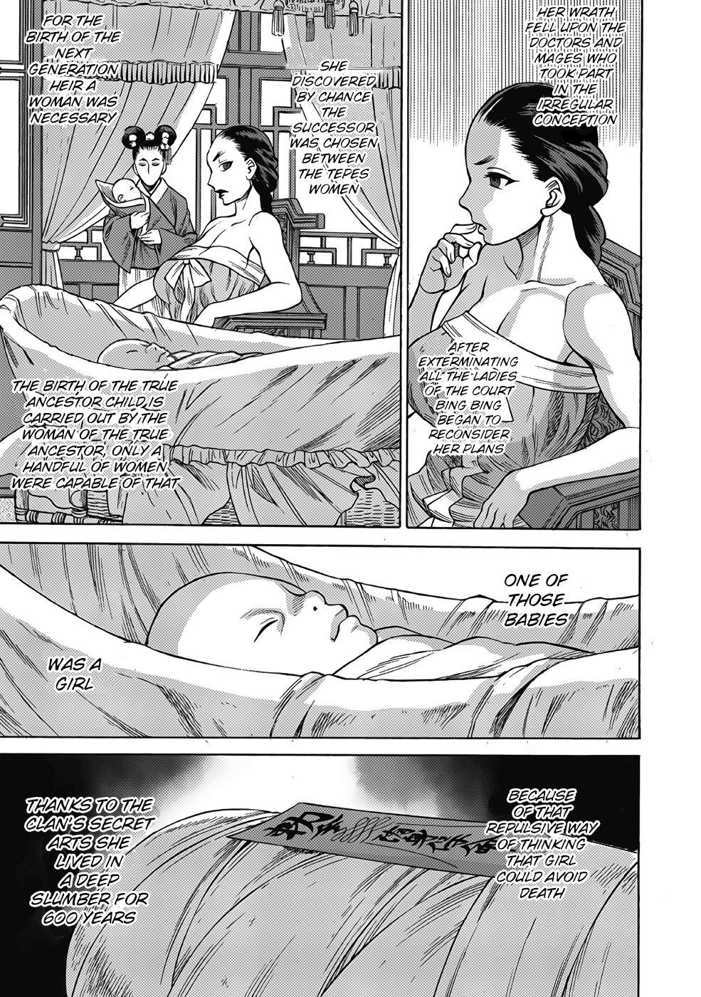Halaman dari Dance in the Vampire Bund A.S.O. Chapter 14