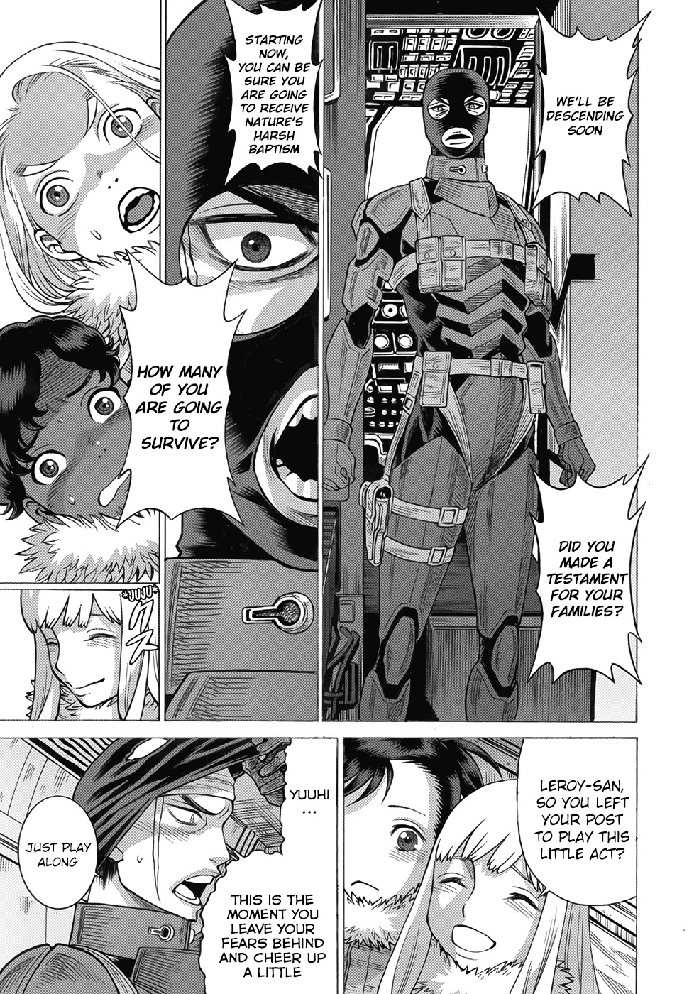 Halaman dari Dance in the Vampire Bund A.S.O. Chapter 14
