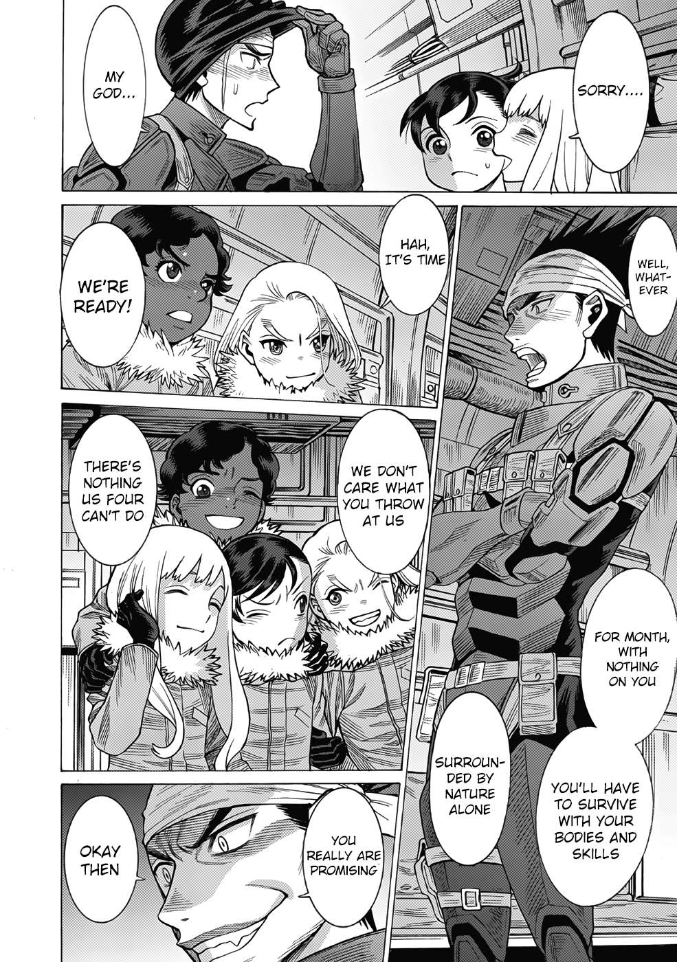 Halaman dari Dance in the Vampire Bund A.S.O. Chapter 14