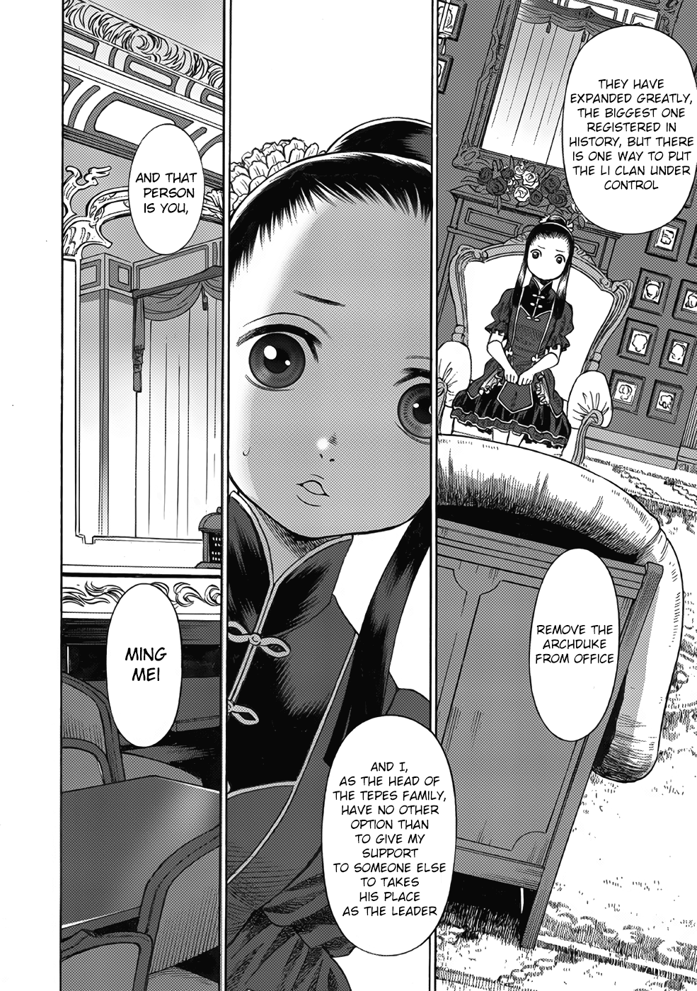 Halaman dari Dance in the Vampire Bund A.S.O. Chapter 14