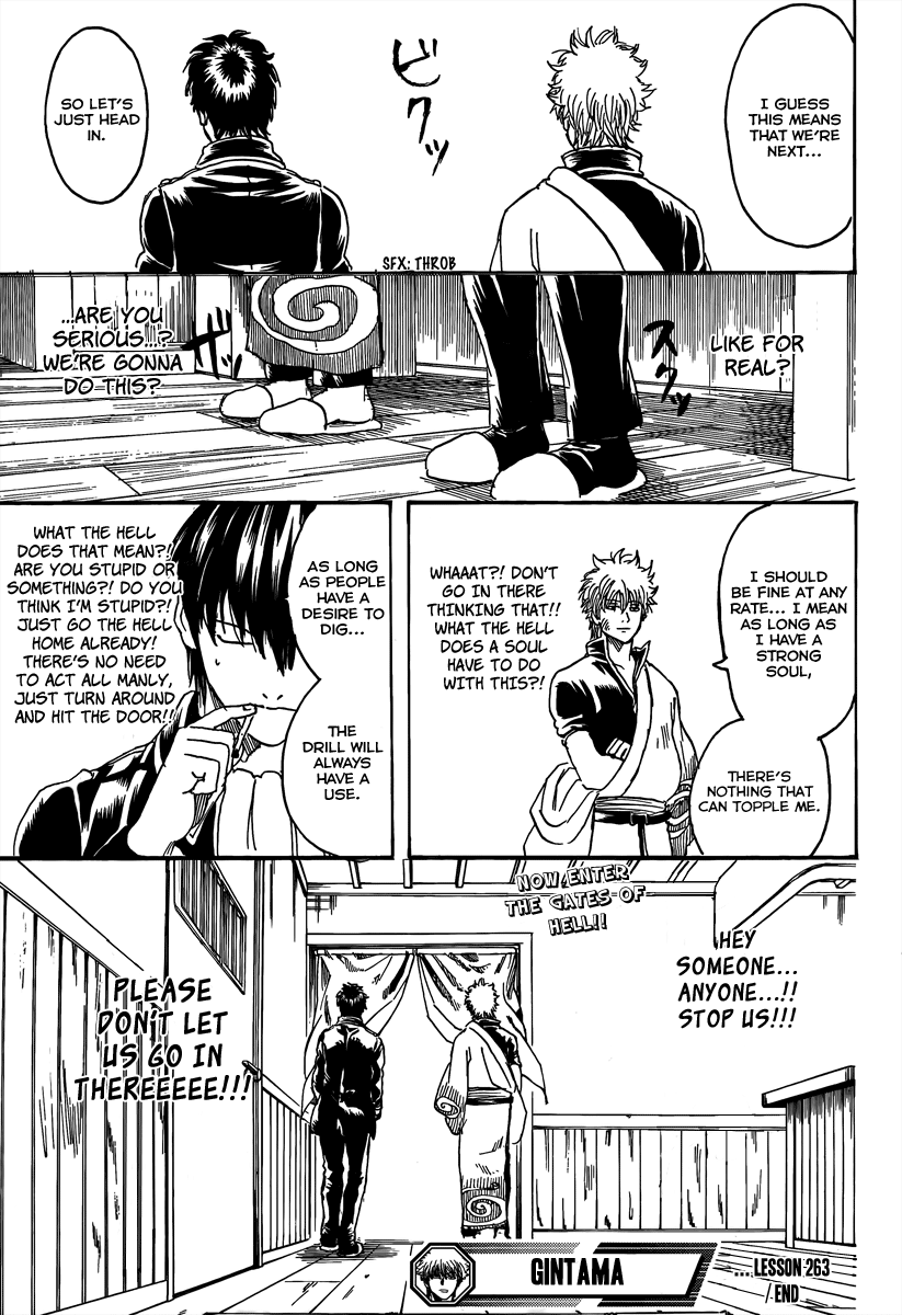 Halaman dari Gintama Chapter 263