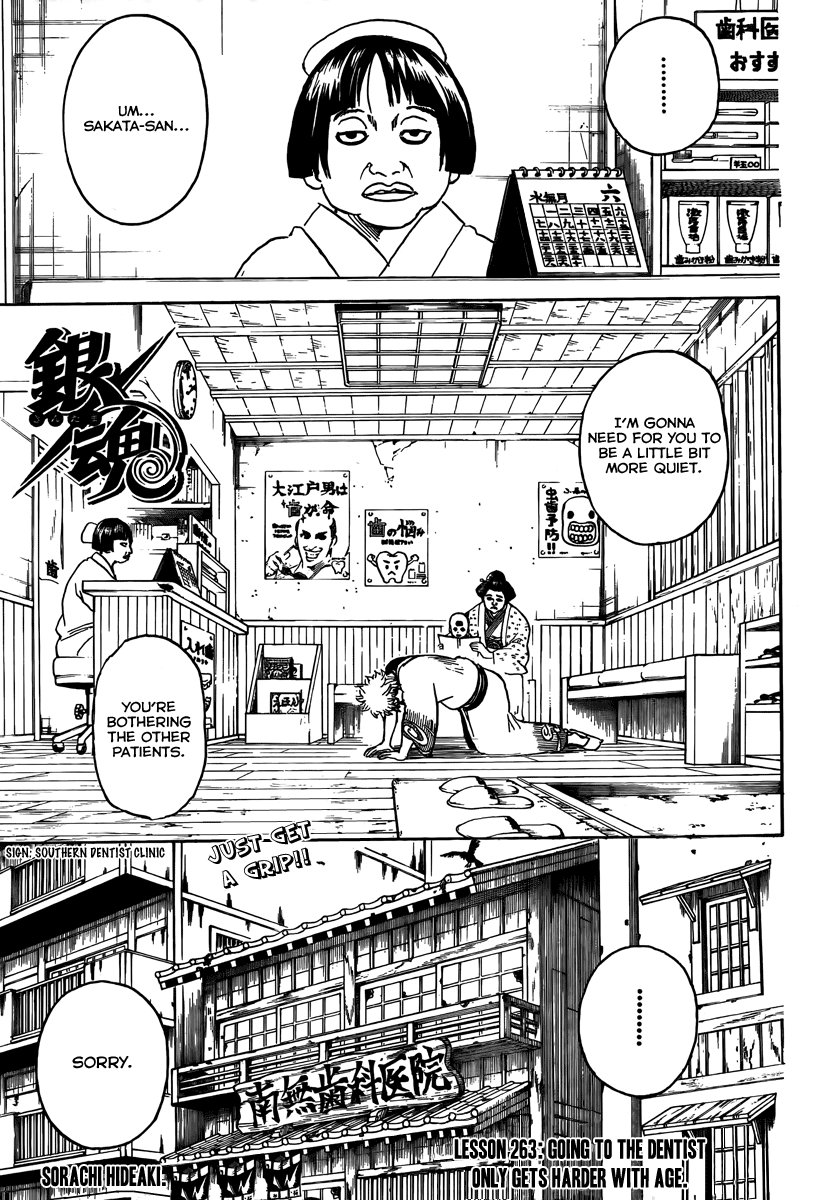 Halaman dari Gintama Chapter 263