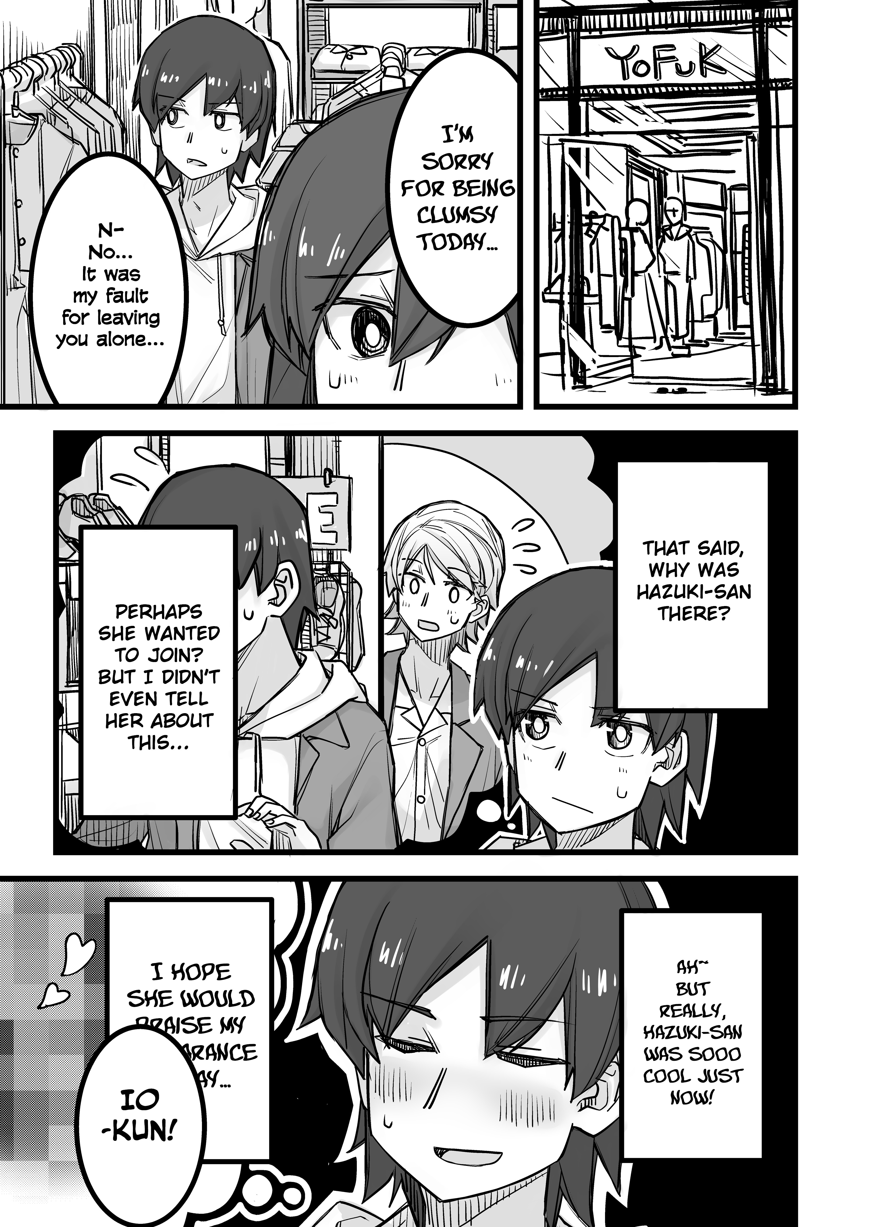 Halaman dari Ikemen Joshi to Josou Danshi Chapter 24