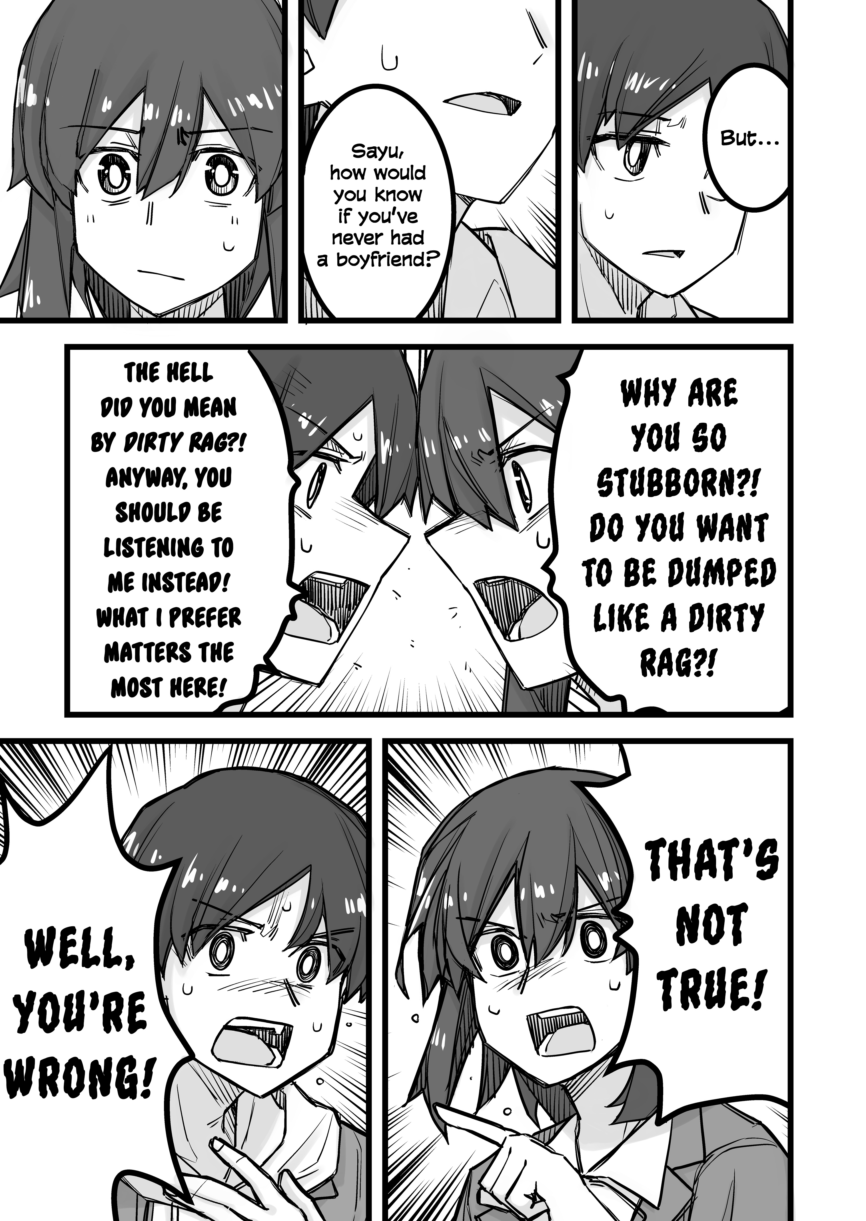 Halaman dari Ikemen Joshi to Josou Danshi Chapter 24