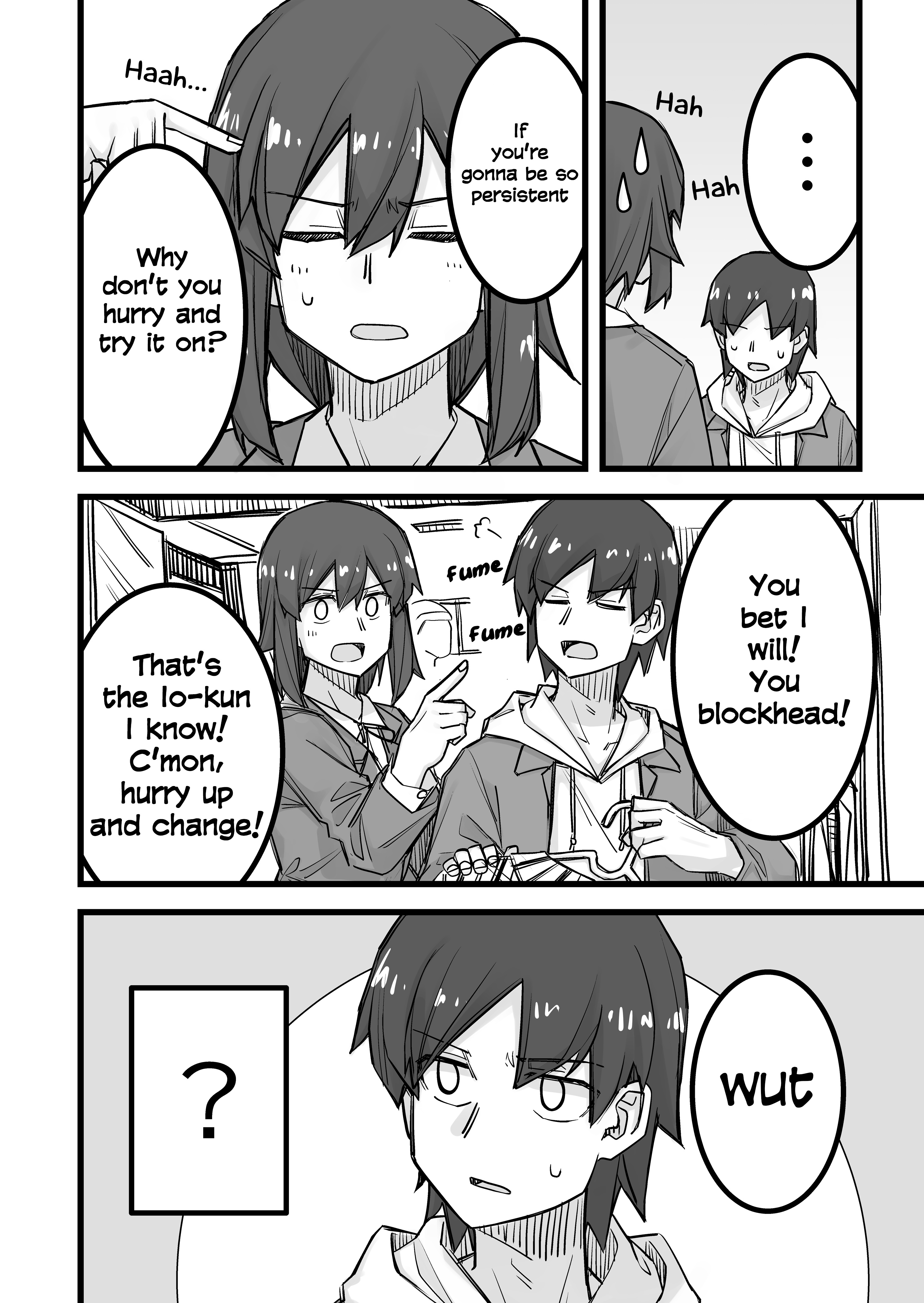 Halaman dari Ikemen Joshi to Josou Danshi Chapter 24