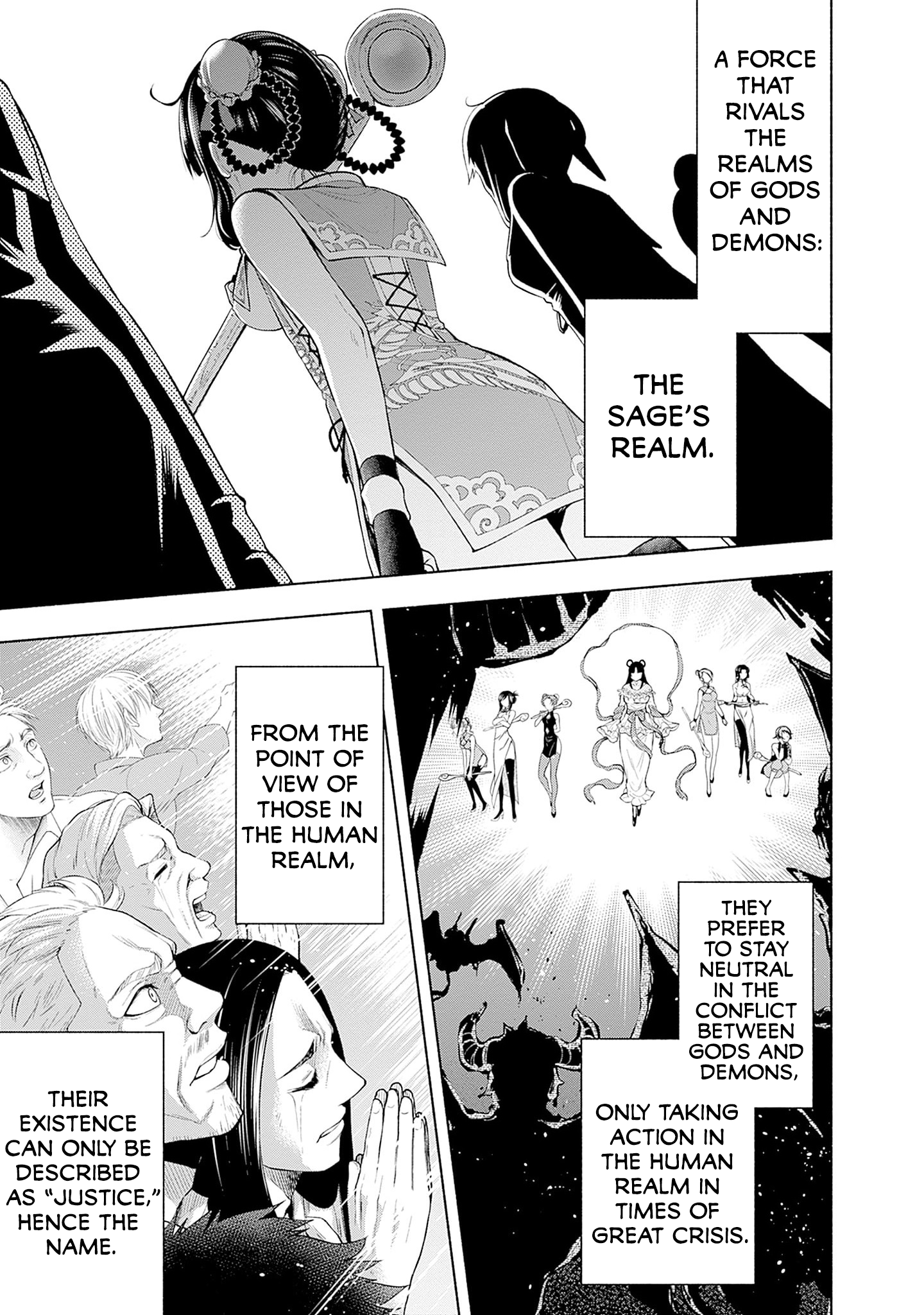 Halaman dari Eroge no Sekai de Slow Life ~Issho ni Isekai Teni shitekita Yarisaa no Daigakusei-tachi ni Tsuihou sareta node, Henkyou de Muteki ni Natte Shin no Heroine-tachi to Yoroshiku Yarimasu~ Chapter 7