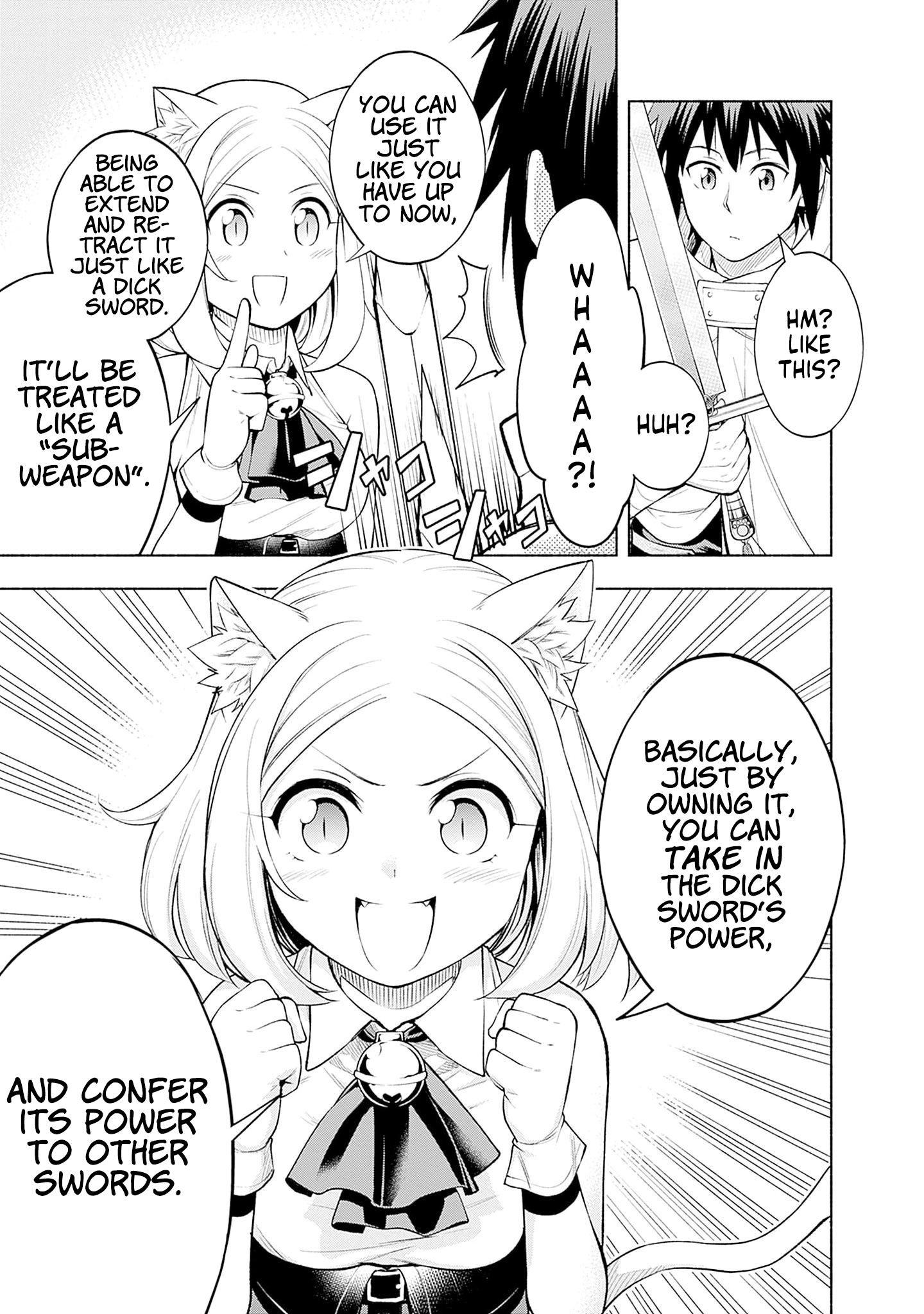 Halaman dari Eroge no Sekai de Slow Life ~Issho ni Isekai Teni shitekita Yarisaa no Daigakusei-tachi ni Tsuihou sareta node, Henkyou de Muteki ni Natte Shin no Heroine-tachi to Yoroshiku Yarimasu~ Chapter 7