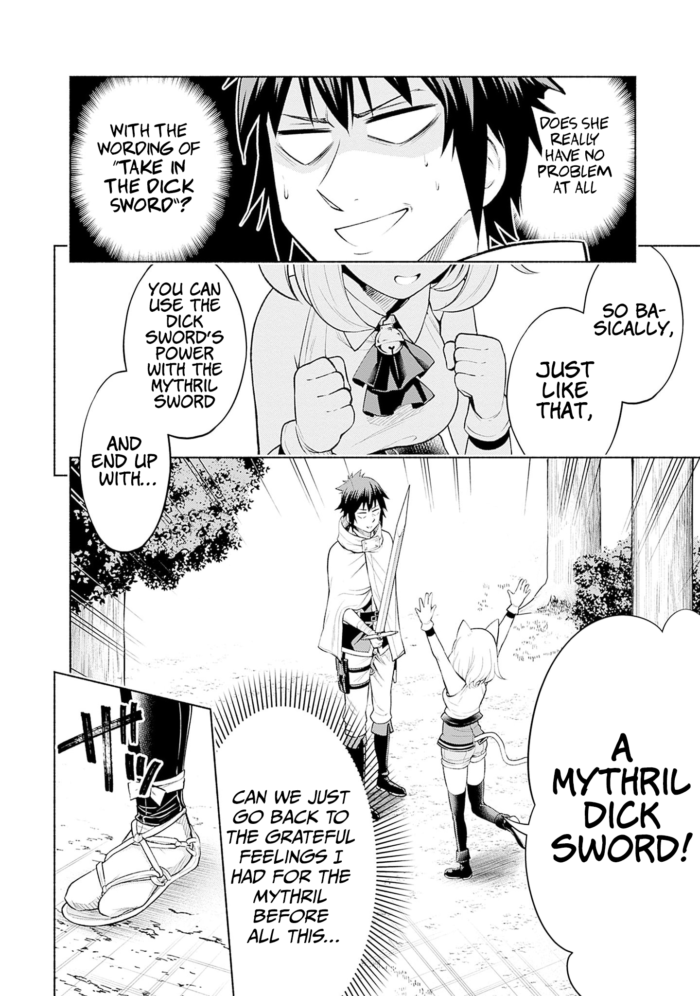 Halaman dari Eroge no Sekai de Slow Life ~Issho ni Isekai Teni shitekita Yarisaa no Daigakusei-tachi ni Tsuihou sareta node, Henkyou de Muteki ni Natte Shin no Heroine-tachi to Yoroshiku Yarimasu~ Chapter 7