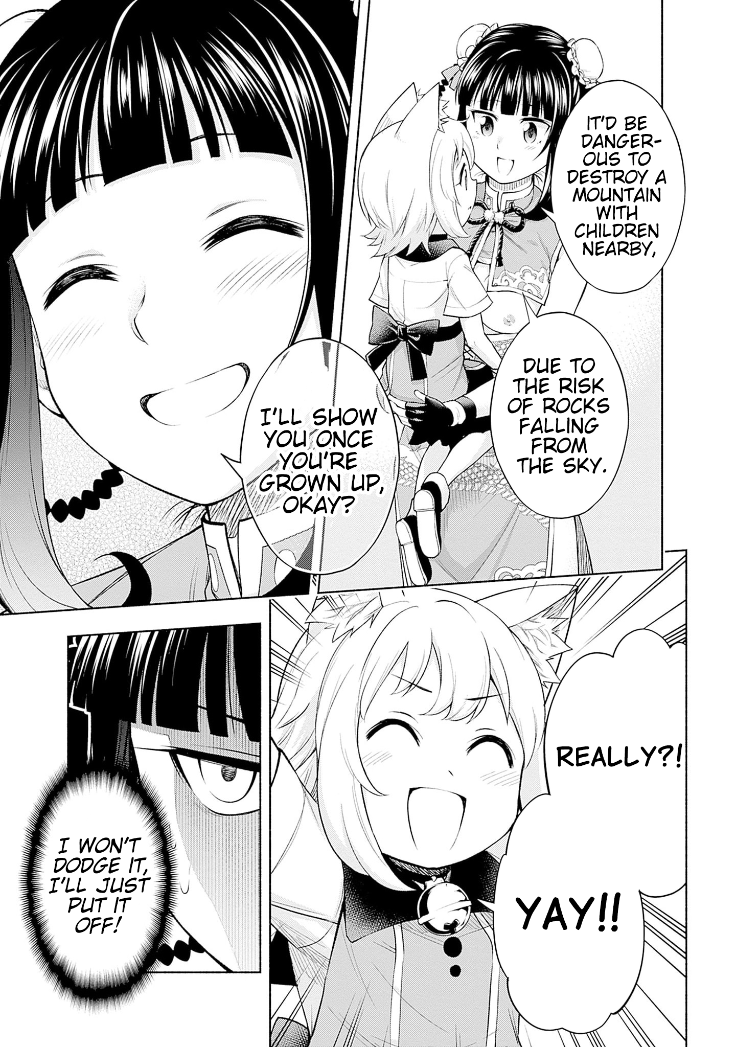 Halaman dari Eroge no Sekai de Slow Life ~Issho ni Isekai Teni shitekita Yarisaa no Daigakusei-tachi ni Tsuihou sareta node, Henkyou de Muteki ni Natte Shin no Heroine-tachi to Yoroshiku Yarimasu~ Chapter 7