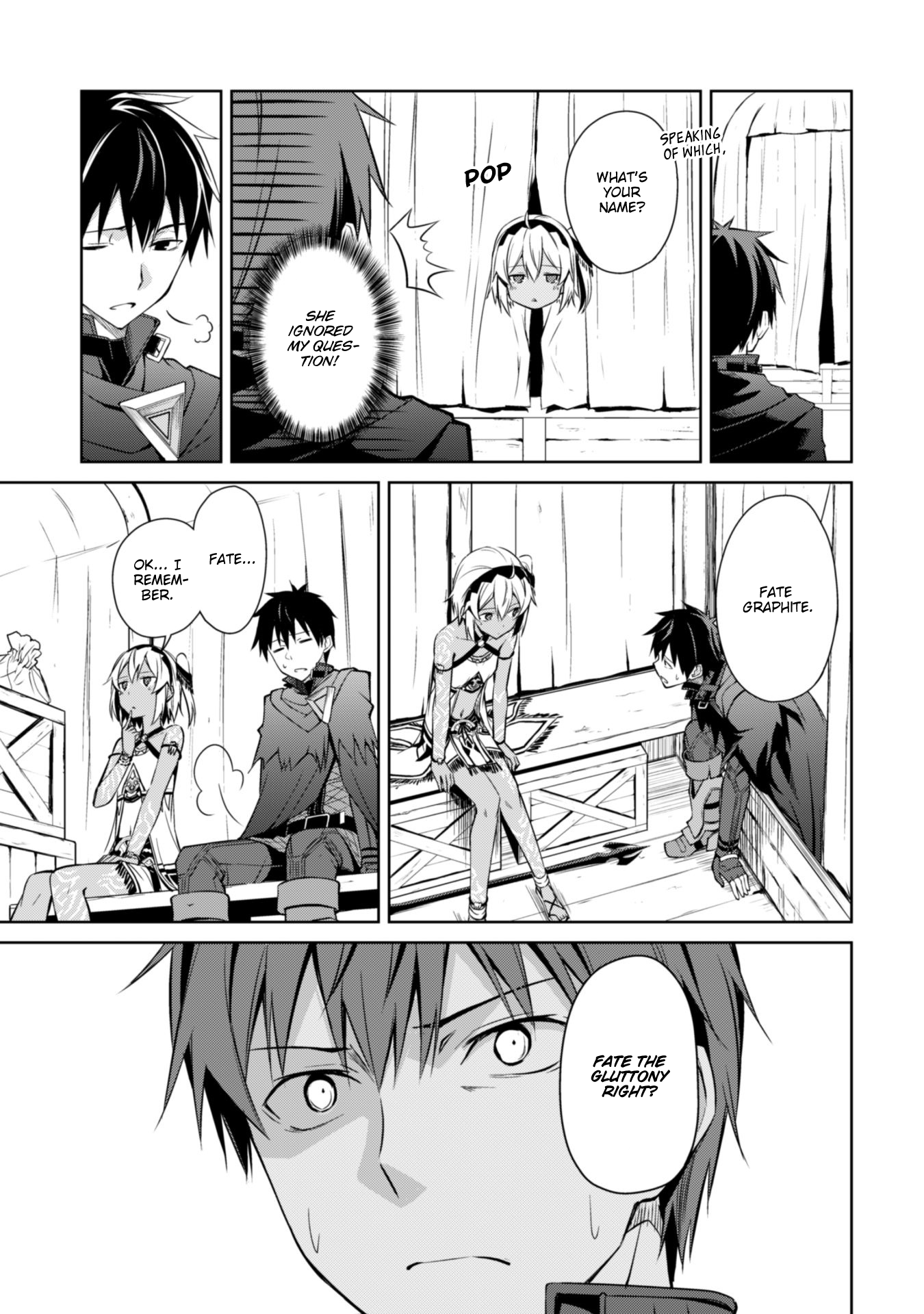 Halaman dari Boushoku no Berserk ~Ore dake Level to Iu Gainen wo Toppa suru~ Chapter 13