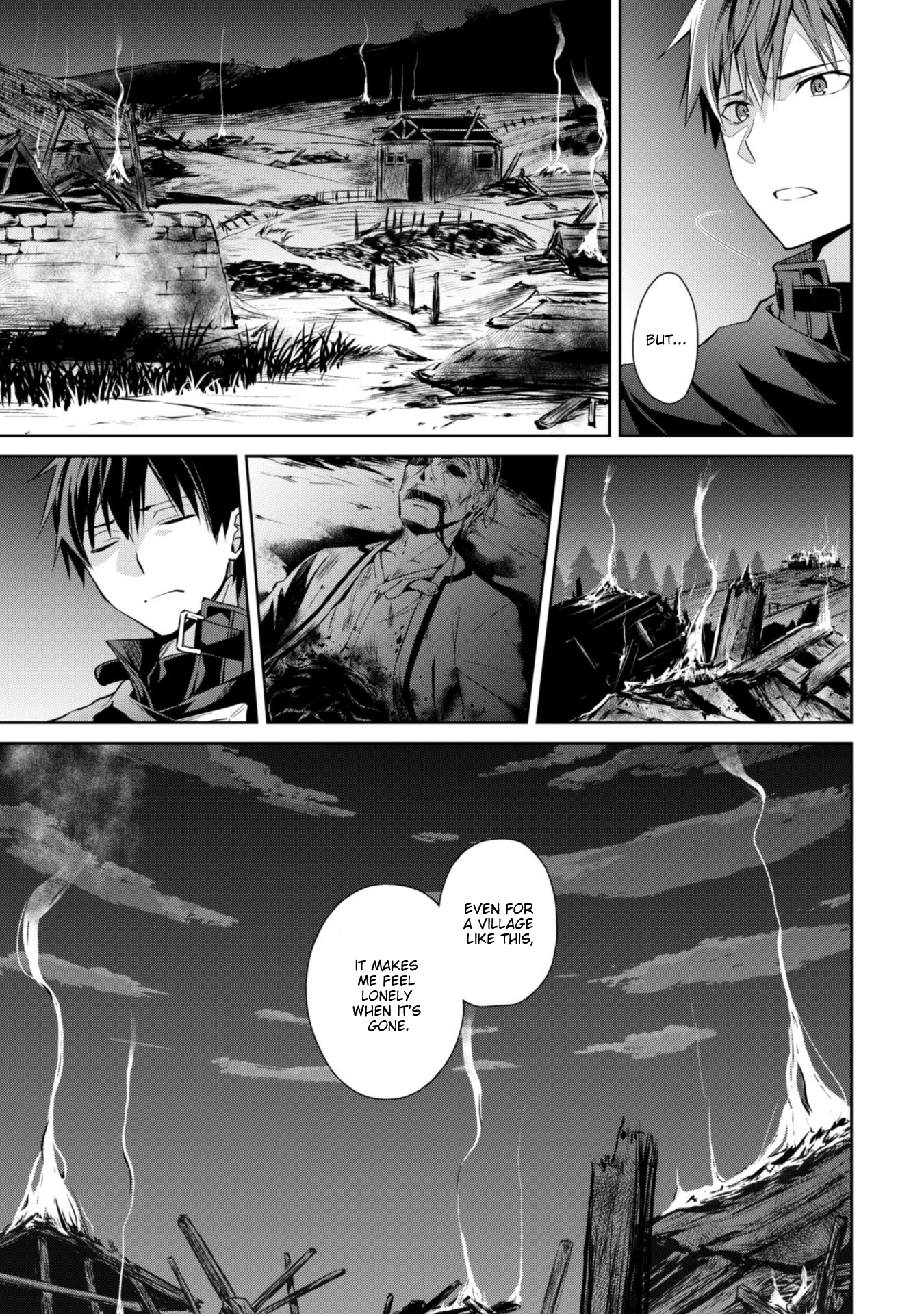 Halaman dari Boushoku no Berserk ~Ore dake Level to Iu Gainen wo Toppa suru~ Chapter 13