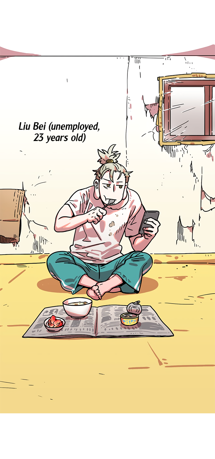 Halaman dari Texts of the Three Kingdoms Chapter 2