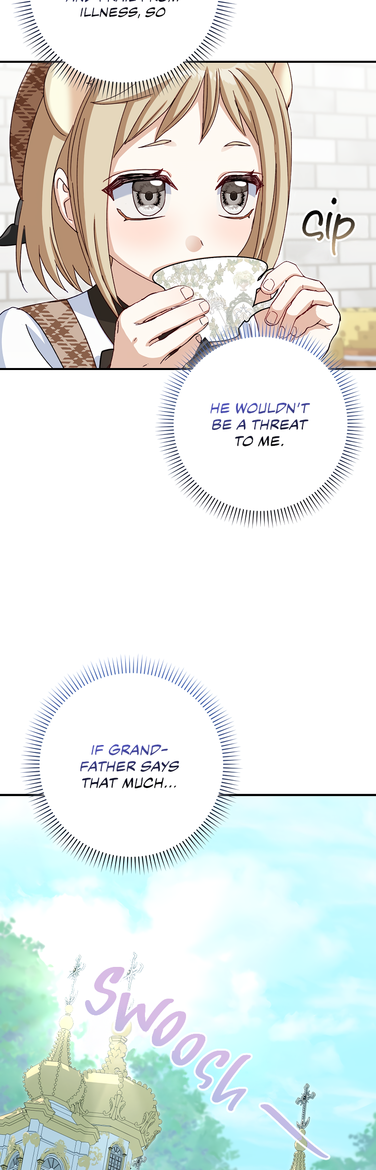 Halaman dari Cinderella's Pocket-Sized Protector Chapter 13