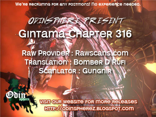 Halaman dari Gintama Chapter 316
