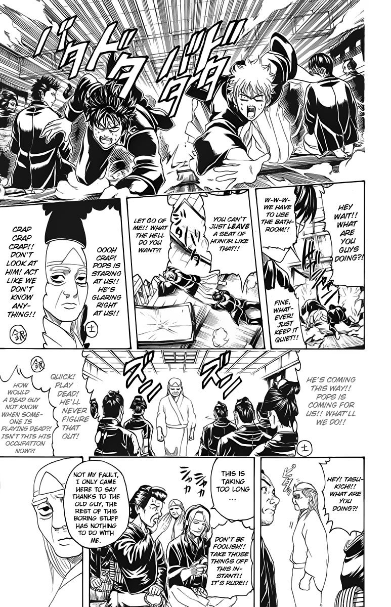 Halaman dari Gintama Chapter 316