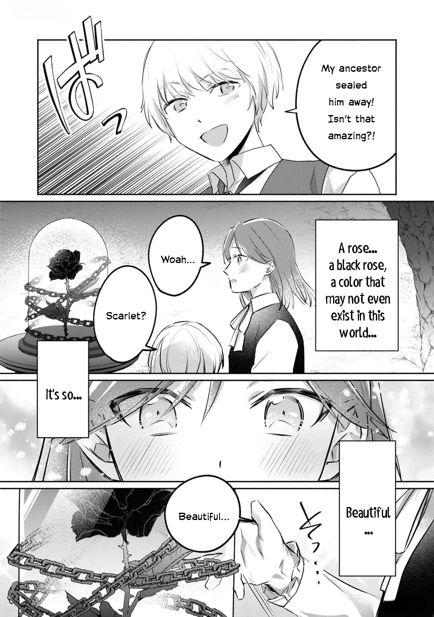Halaman dari Though I May Be a Villainess, I'll Show You I Can Obtain Happiness! Chapter 4
