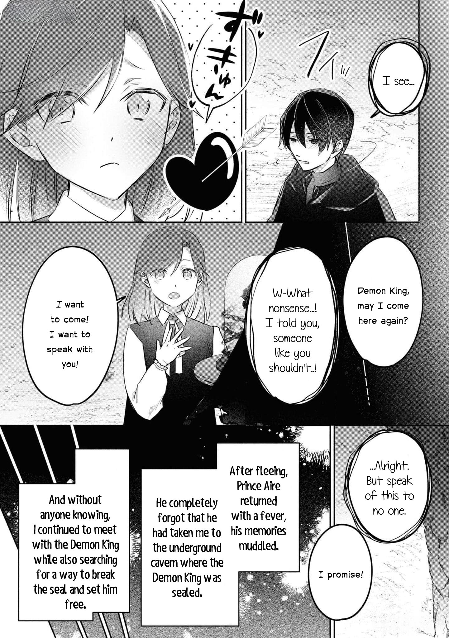 Halaman dari Though I May Be a Villainess, I'll Show You I Can Obtain Happiness! Chapter 4